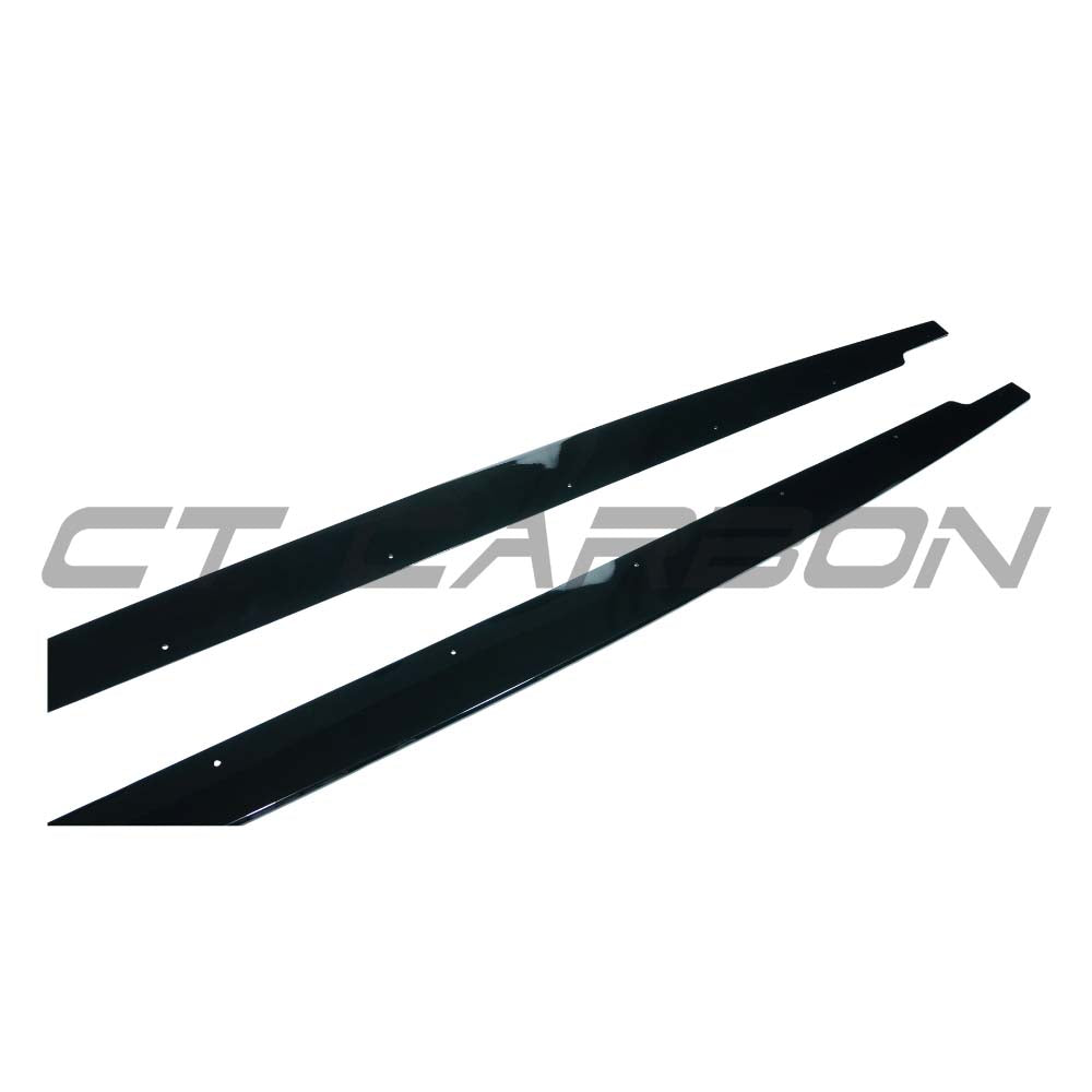 BMW M3 E90/E92 2006-2013 GLOSS BLACK SIDE SKIRTS - V2
