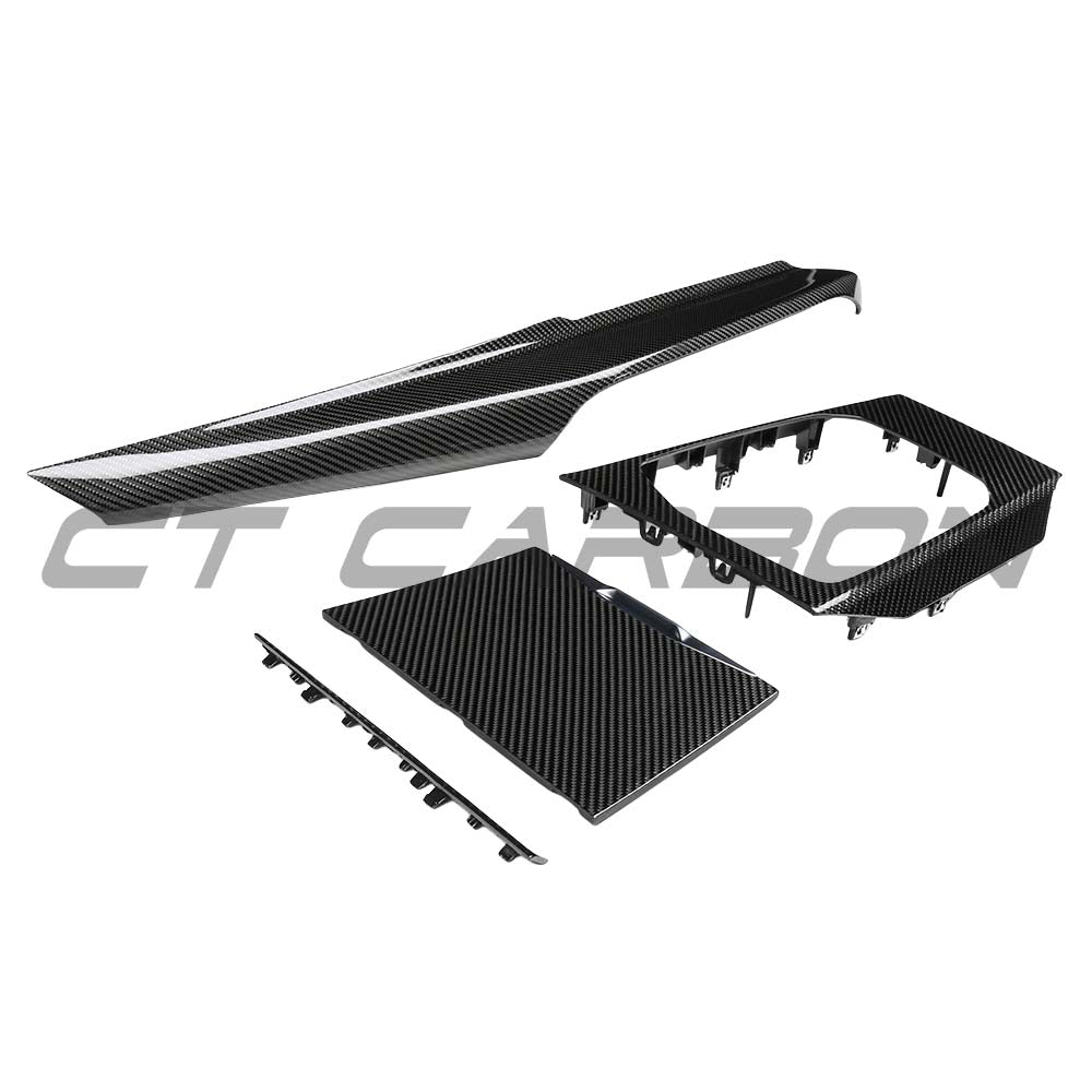 BMW GXX 2025+ LCI CARBON FIBRE CENTER CONSOLE TRIM - RHD