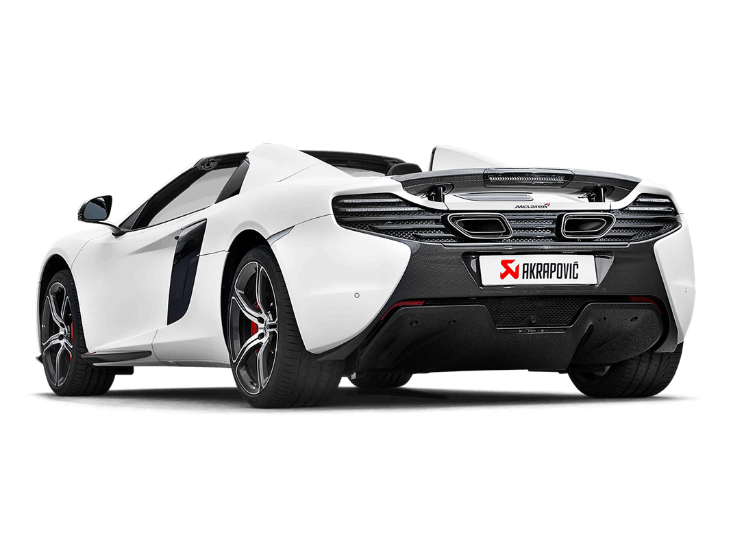 McLaren 650S / 650S Spider | Akrapovic | Slip-On Line (Titanium)