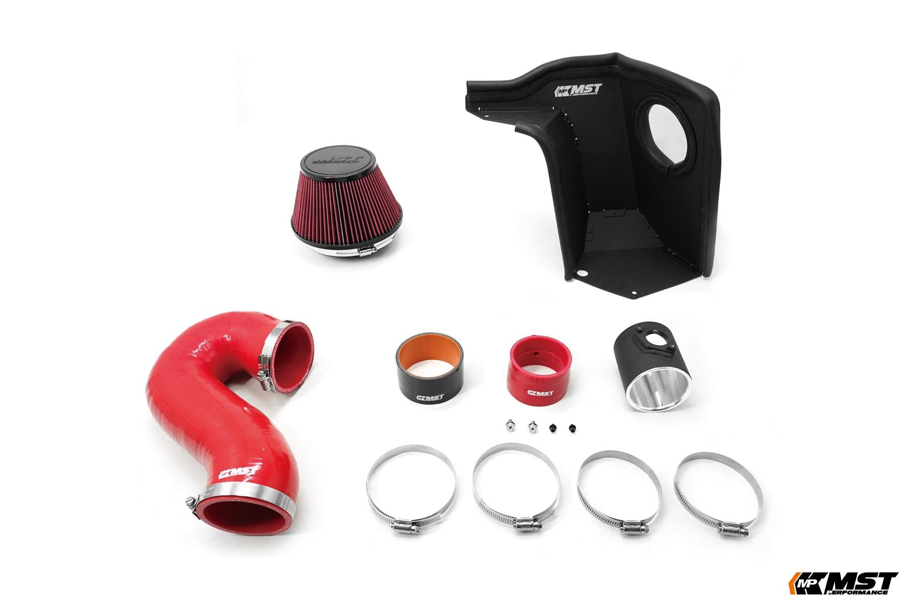 MST Performance Intake Induction Kit Air Filter Honda Civic K20 Type R FL5 Red