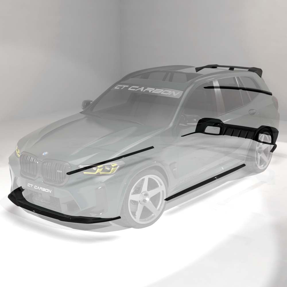 BMW F97 X3M (LCI) 2021-2024 CARBON FIBRE KIT - CT DESIGN