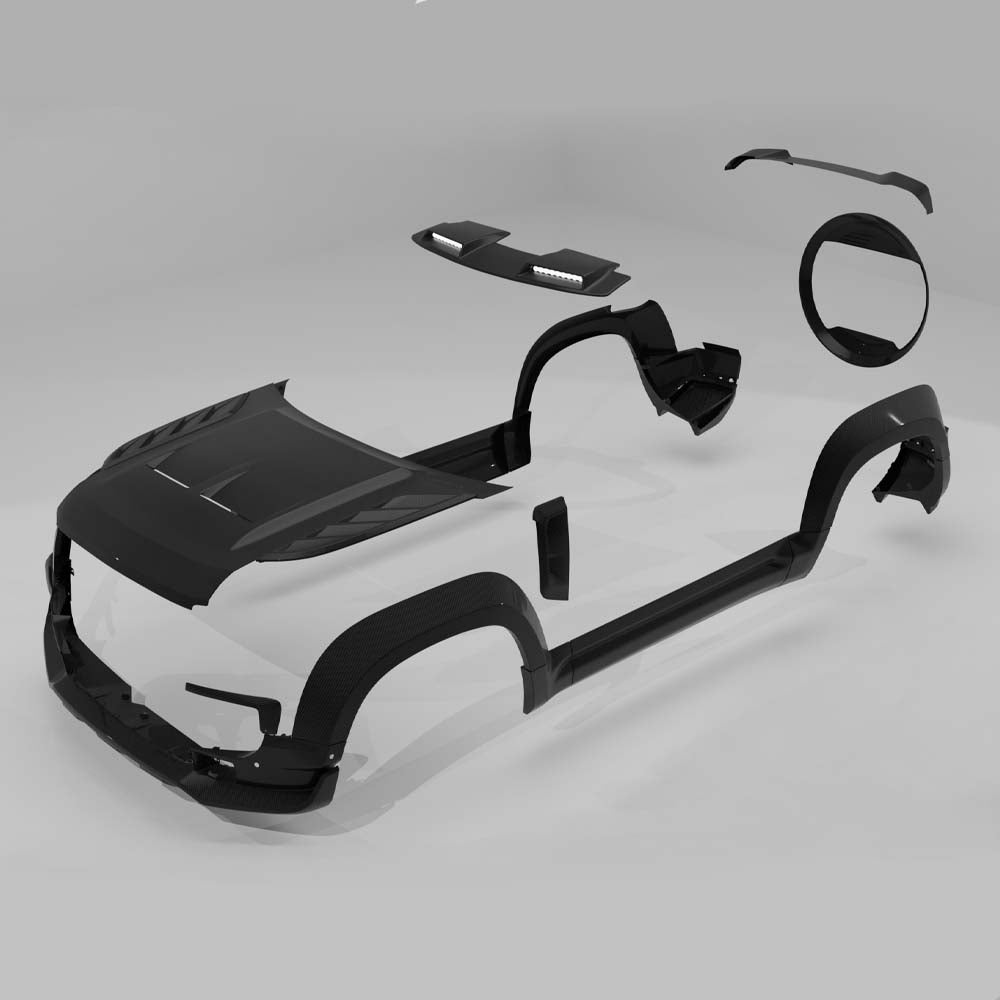 DEFENDER 90 L663 2020+ CARBON FIBRE ULTIMATE KIT - CT DESIGN