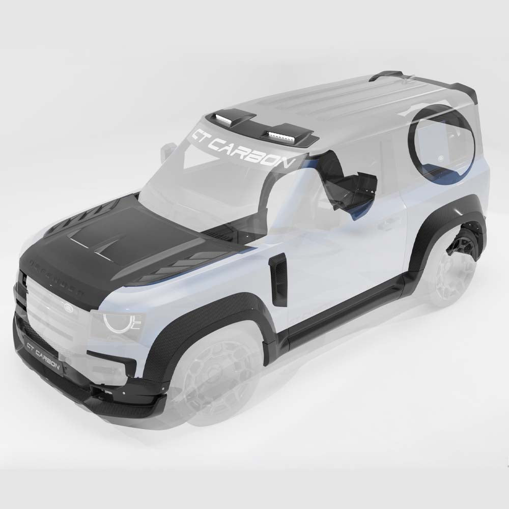 DEFENDER 90 L663 2020+ CARBON FIBRE ULTIMATE KIT - CT DESIGN