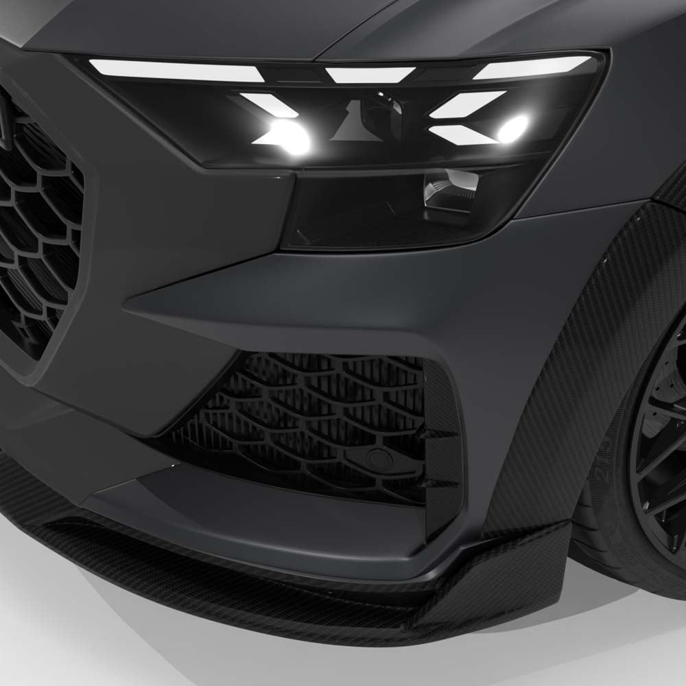 AUDI RSQ8 2025+ FACELIFT CARBON FIBRE FRONT VENT TRIM - CT DESIGN