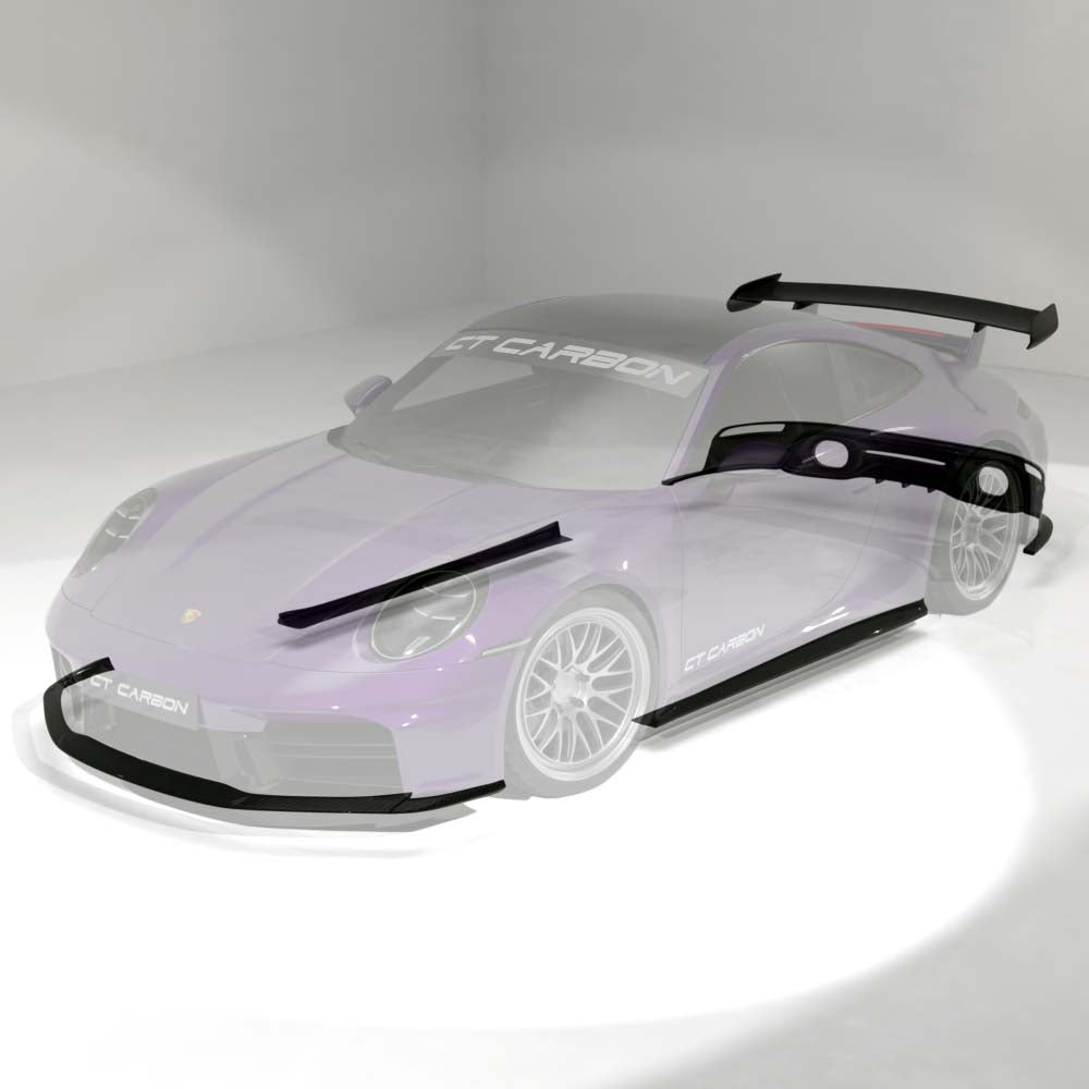 PORSCHE 911 992.2 CARRERA 2024+ CARBON FIBRE KIT - V2 - CT DESIGN