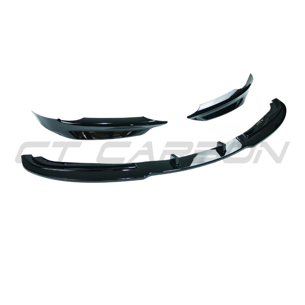 BMW 3 SERIES E90/E91 SE 2005-2009 GLOSS BLACK SPLITTER - V2