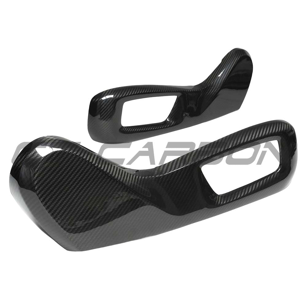 BMW 5/6/7/8 SERIES X5 X6 M5 M8 2016+ CARBON FIBRE SEAT CONTROL COVER