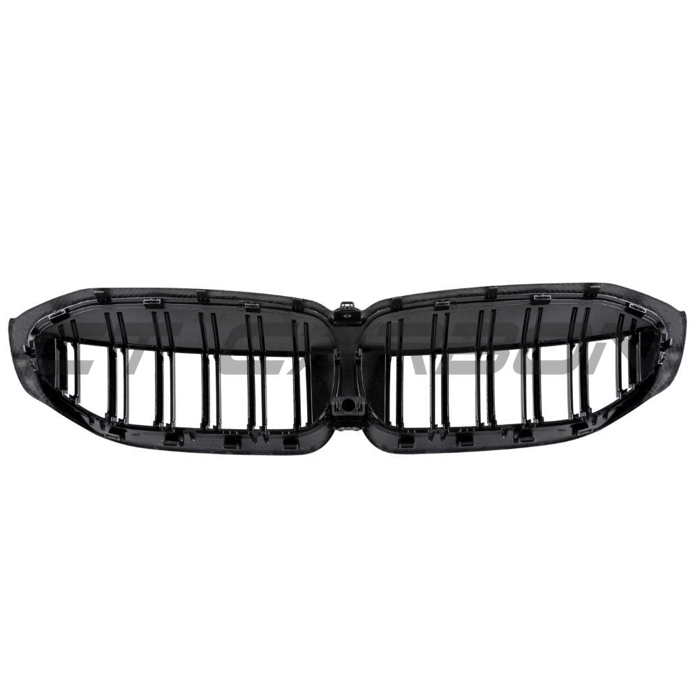 BMW 3 SERIES G20/G21 2018-2022 CARBON FIBRE DOUBLE SLAT GRILLE