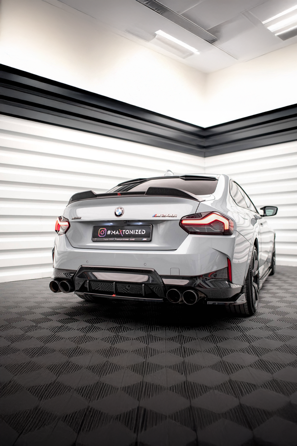 BMW G42 M240i Coupe Maxton Design 3D Spoiler