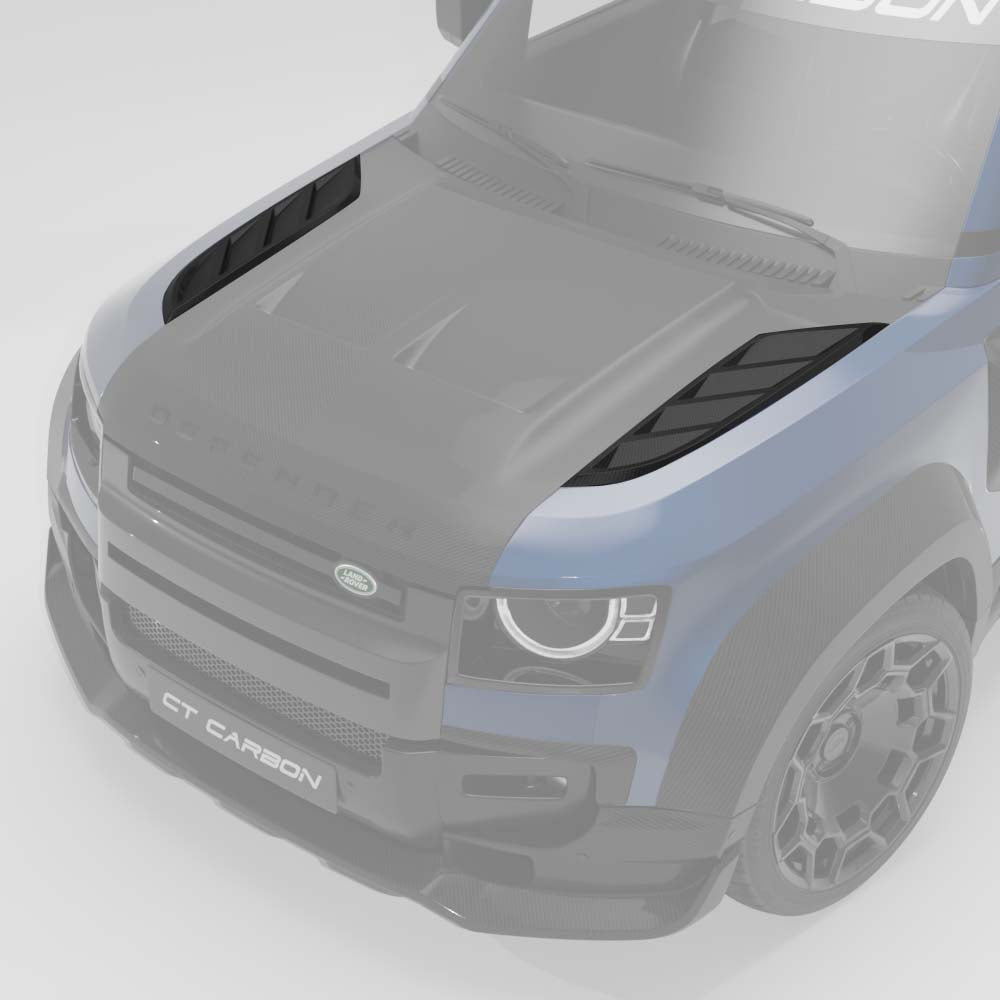 DEFENDER 90 L663 2020+ FULL CARBON FIBRE WIDE ARCH KIT - V2 - CT DESIGN