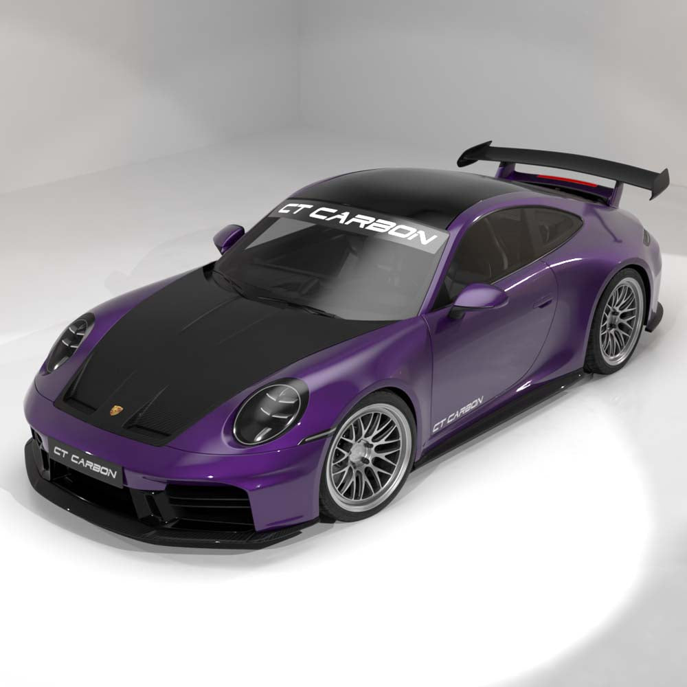 PORSCHE 911 992.2 CARRERA 2024+ CARBON FIBRE KIT - V1 - CT DESIGN