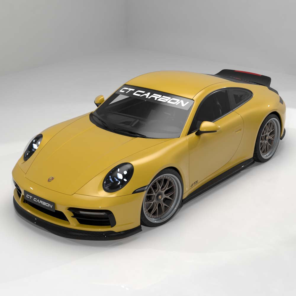 PORSCHE 911 992.1 CARRERA GTS 2022-2024 CARBON FIBRE KIT - V4 - CT DESIGN