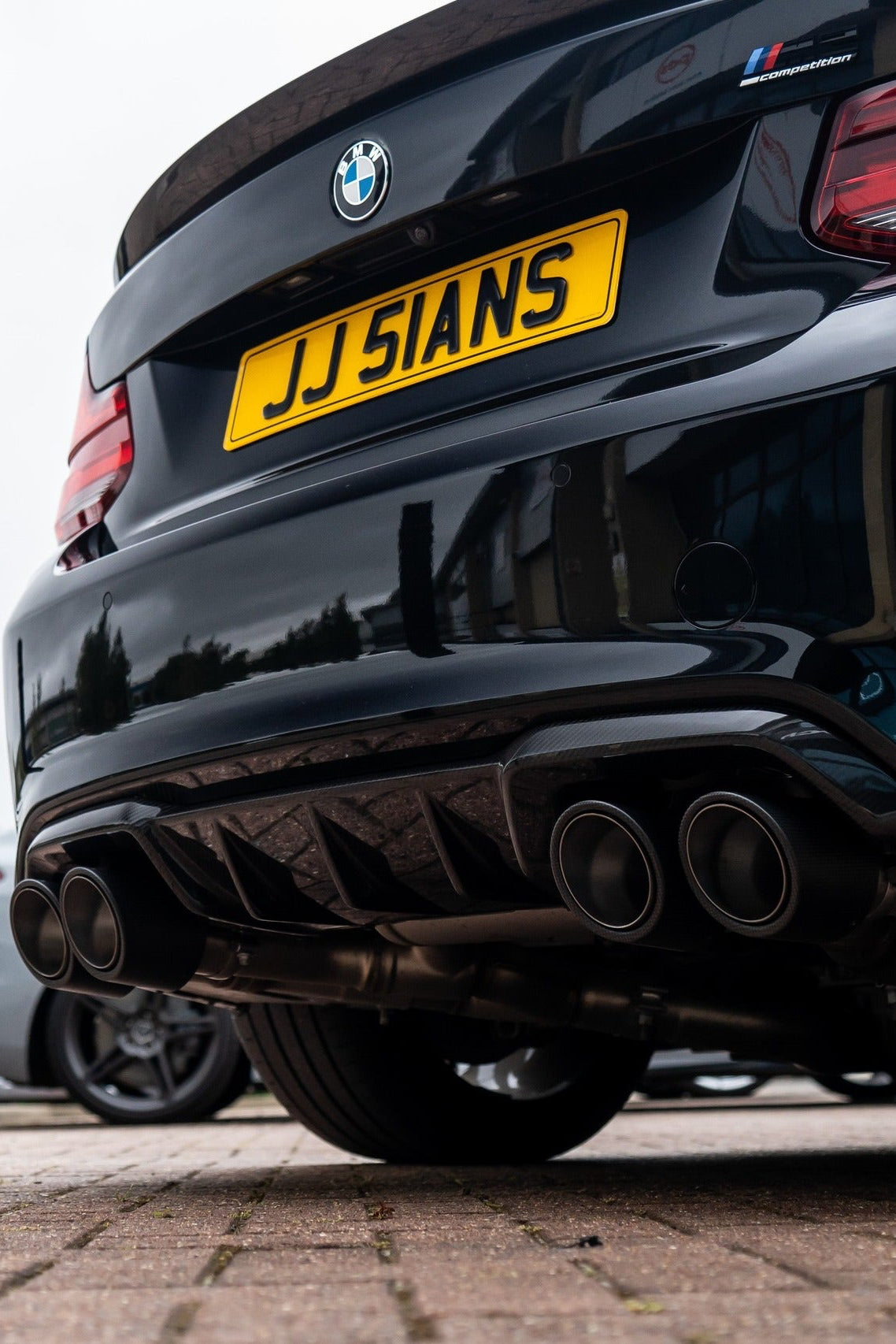 BMW M2/M2C F87 CARBON FIBRE DIFFUSER - V2