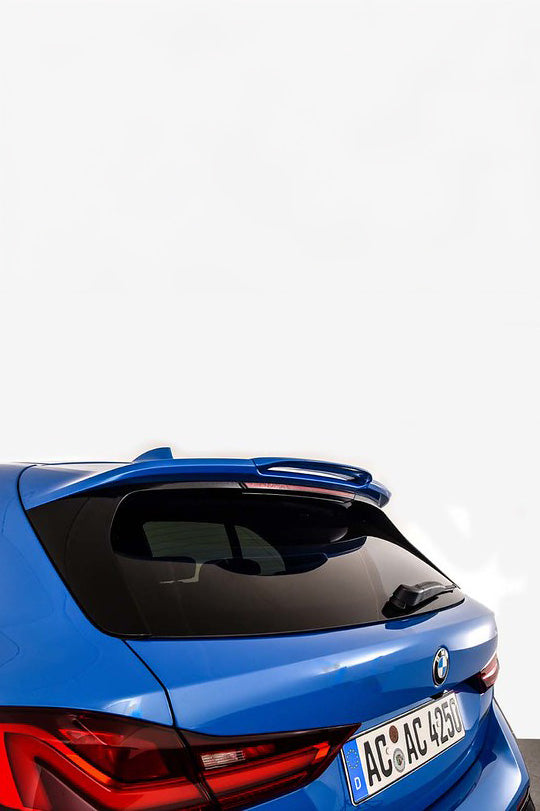 Blue car with a white background