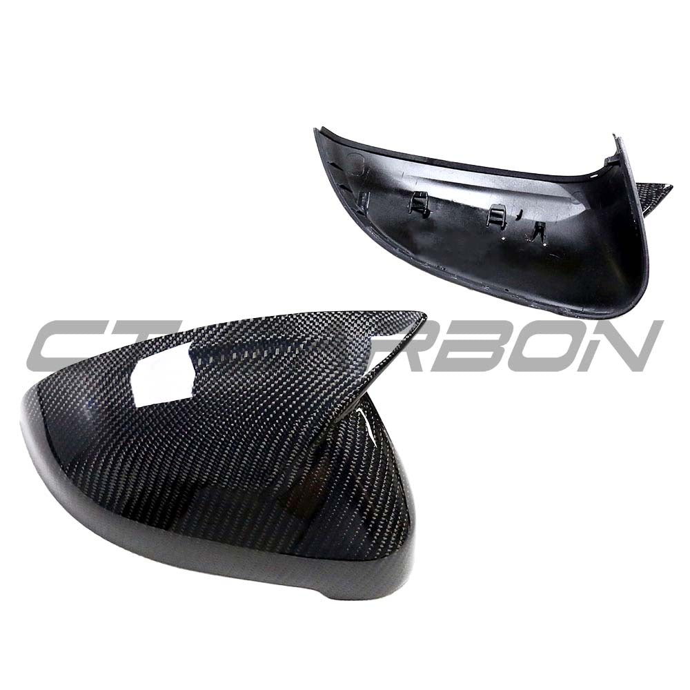 AUDI A4 B9 2015-2023 CARBON FIBRE MIRRORS WITH BLINDSPOT ASSIST