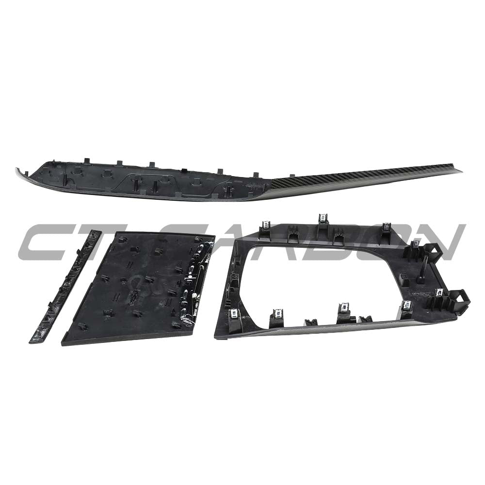BMW GXX 2025+ LCI CARBON FIBRE CENTER CONSOLE TRIM - RHD