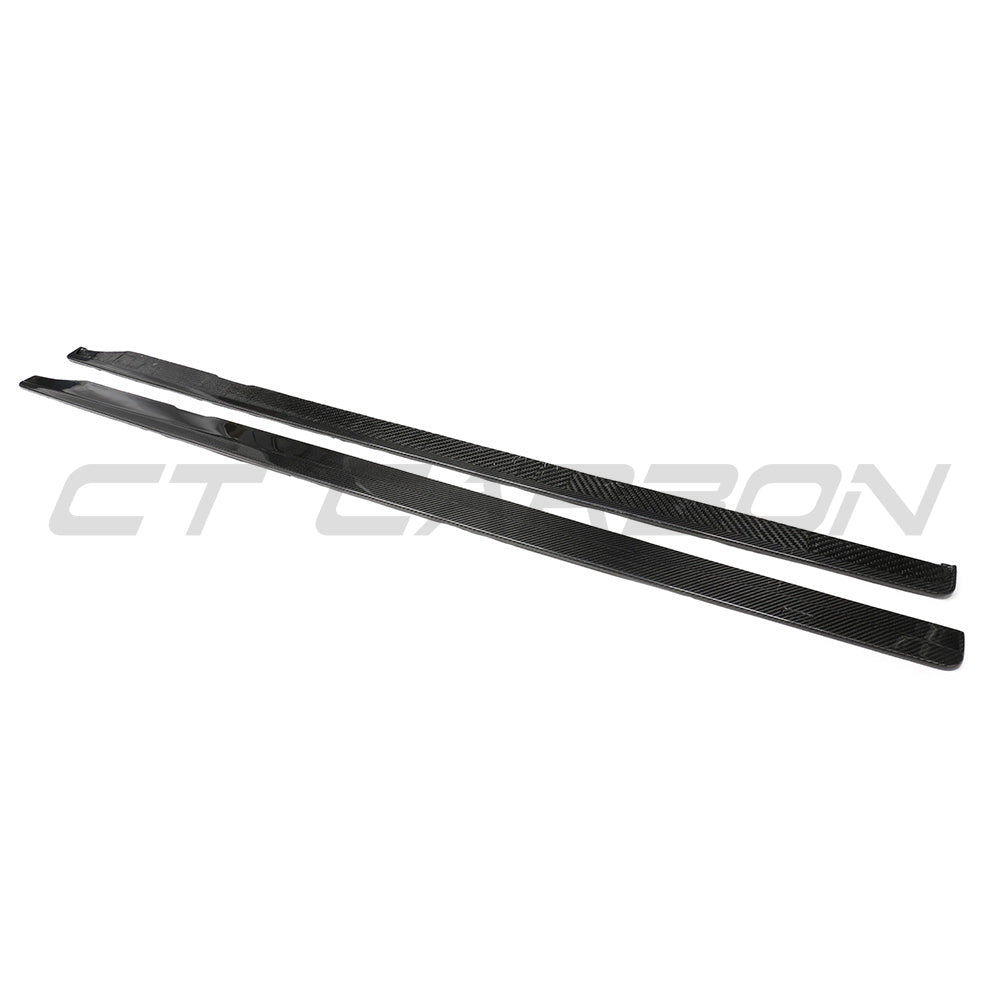 BMW G87 M2 CARBON FIBRE SIDE SKIRTS - V4