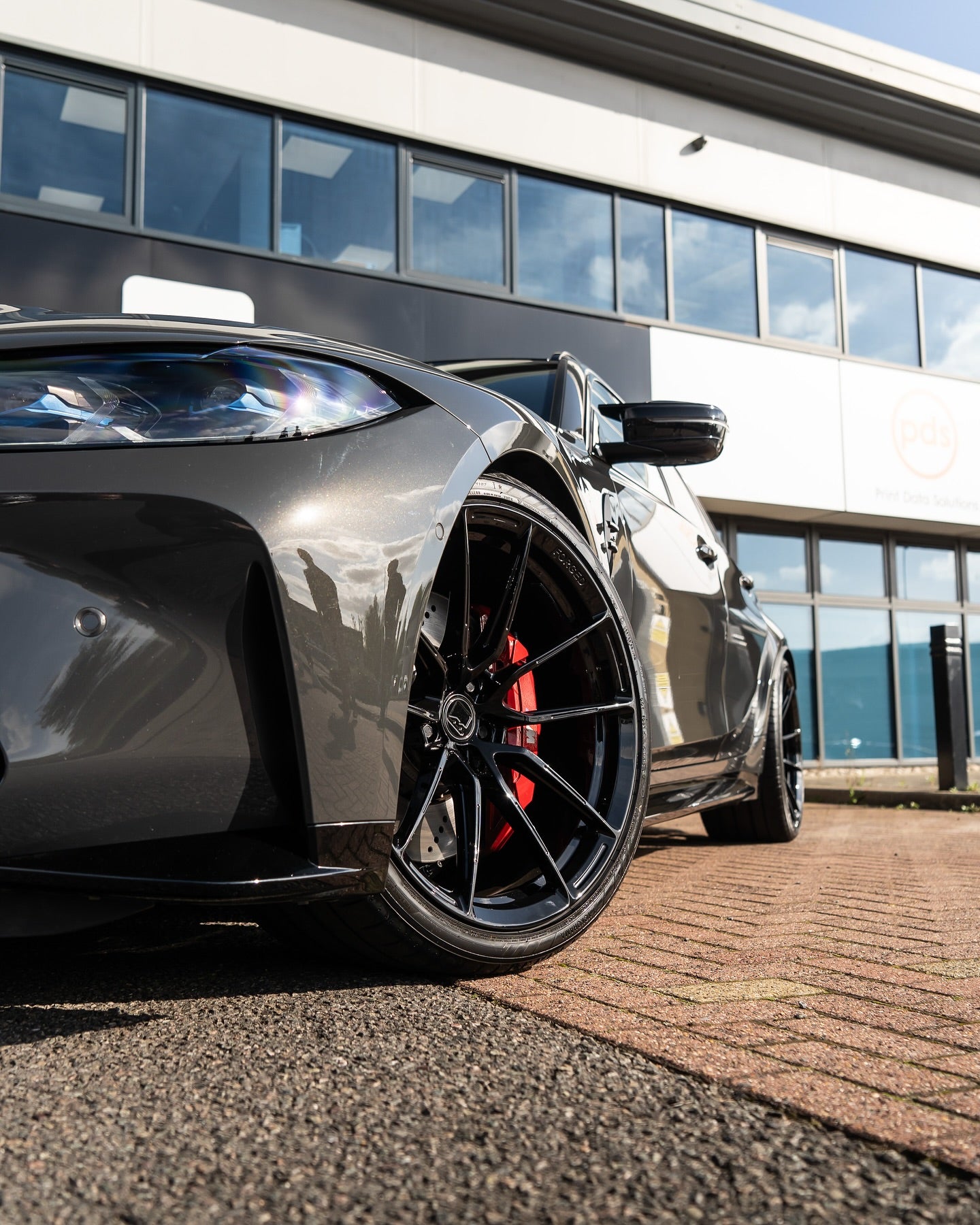 M3 G81 M-W4 20/21" Precision Black Forged Wheels