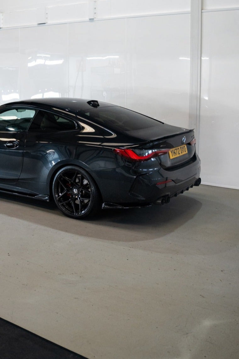 BMW G22 4 Series Maxton Design Rear Side Splitters