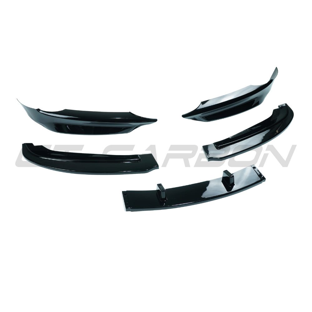 BMW 3 SERIES E90/E91 SE 2005-2009 GLOSS BLACK SPLITTER - V2
