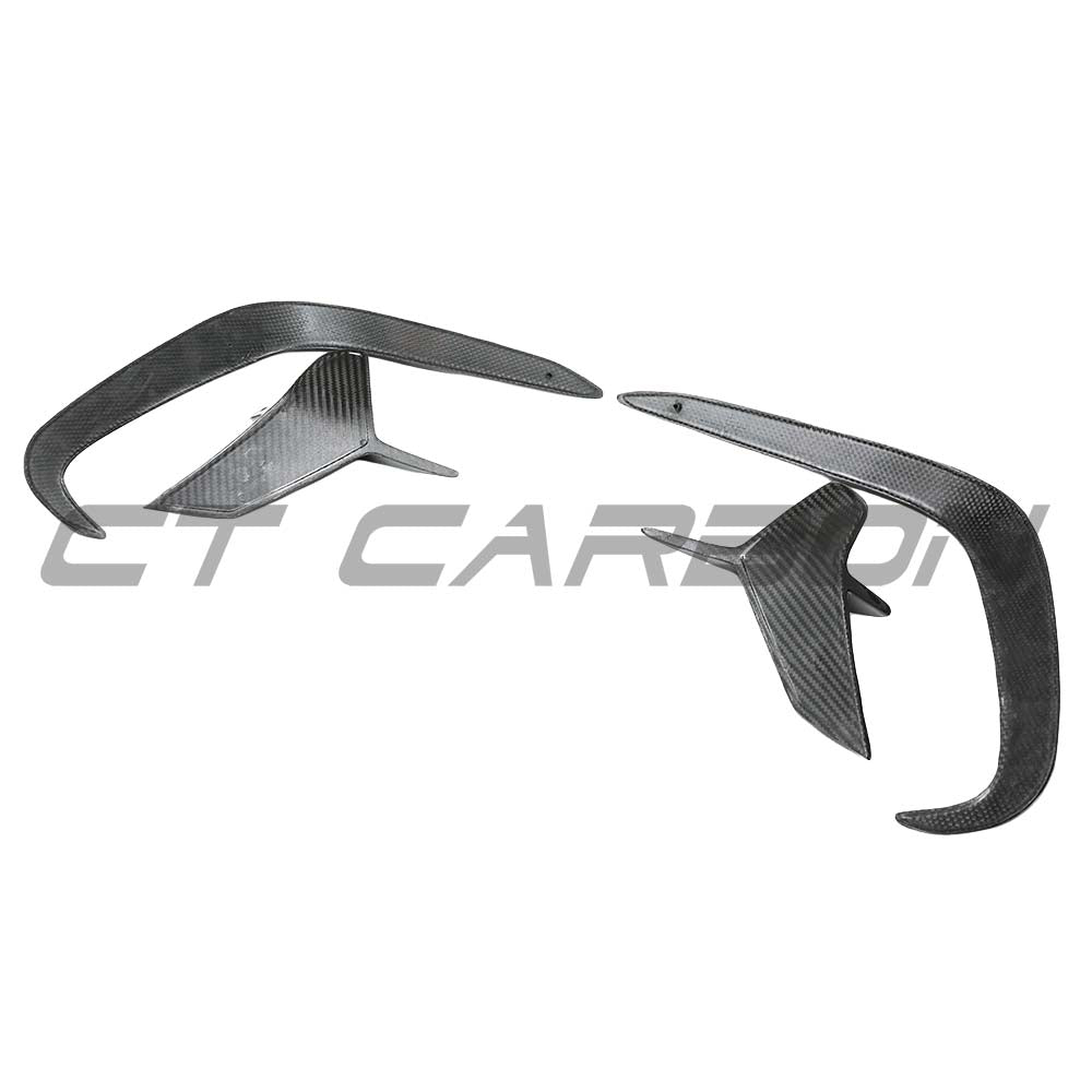 BMW G14/G15/G16 8 SERIES 2018+ DRY CARBON FIBRE SIDE REAR CANARDS