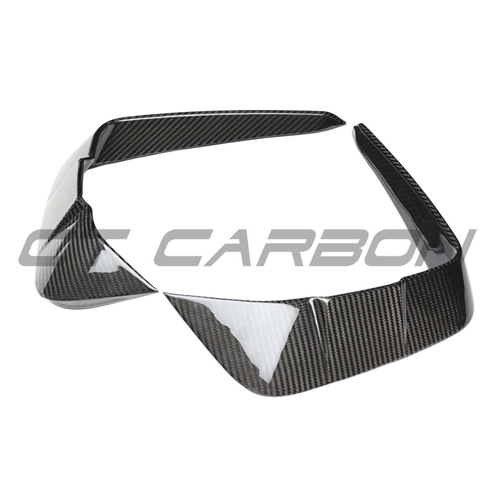 BMW G14/G15/G16 8 SERIES 2018+ DRY CARBON FIBRE SIDE FRONT CANARDS
