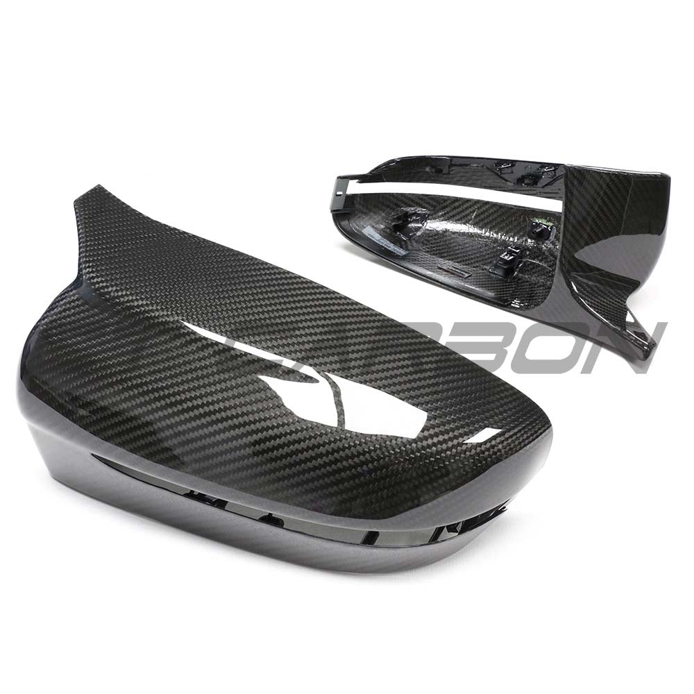 BMW G42 2 SERIES 2022+ LHD DRY CARBON MIRRORS - V2