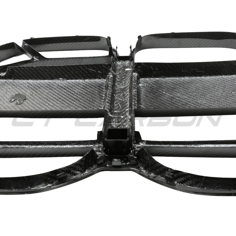 BMW 4 SERIES 2020+ G22/G23 CARBON FIBRE CSL GRILLE - WITH ACC