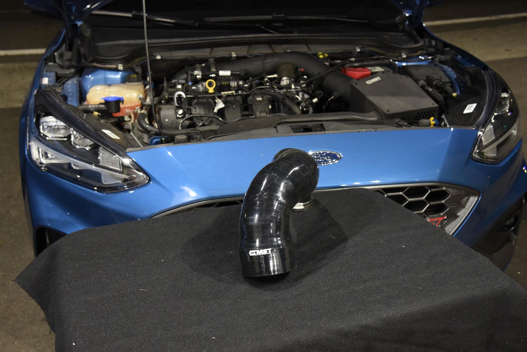 MST Performance Black Silicone Air Inlet Hose to fit Ford Focus MK4 ST