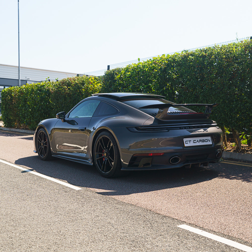 PORSCHE 911 992.1 GTS & CARRERA 2019-2024 CARBON FIBRE DIFFUSER - CT DESIGN