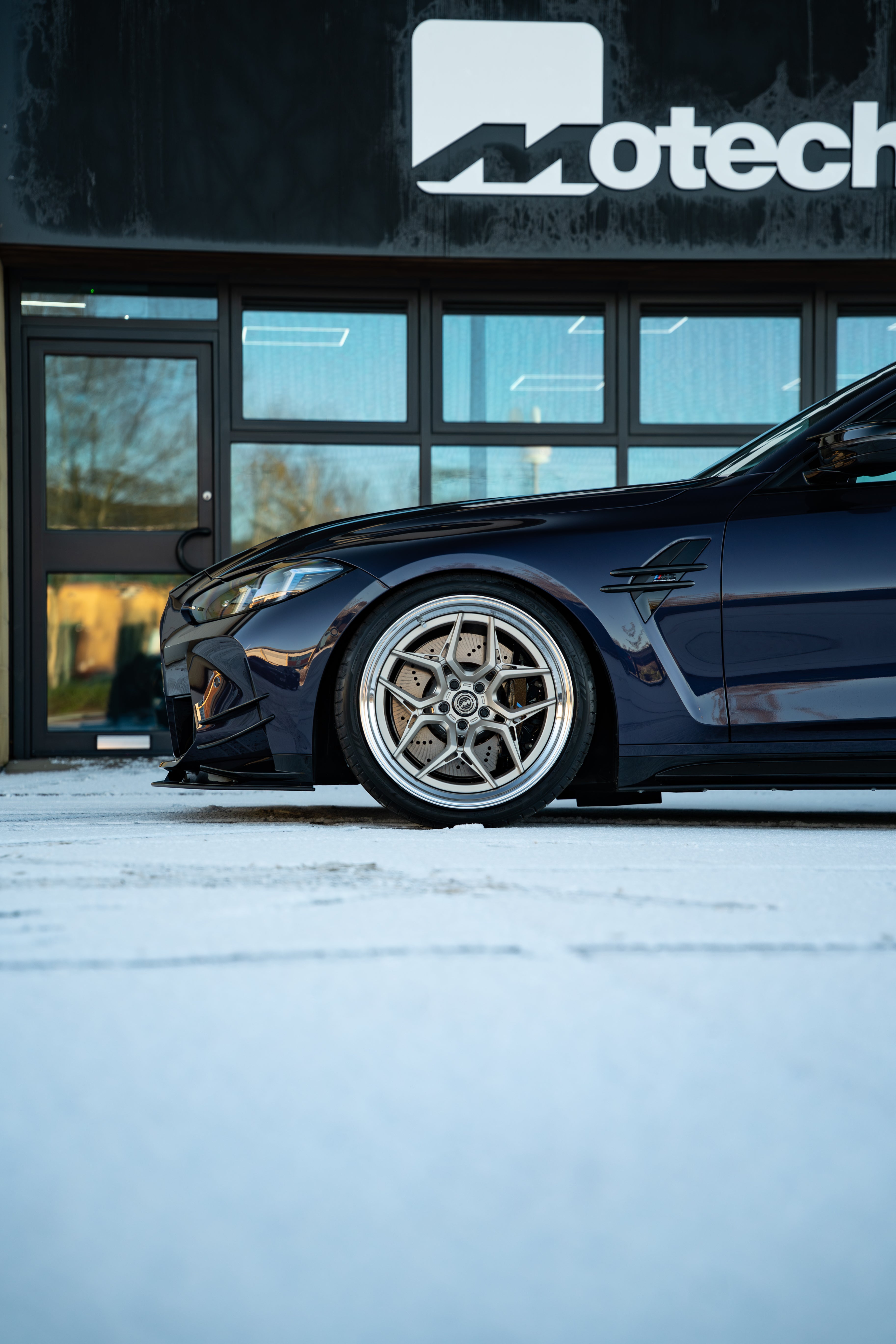 M3 G80 M-W1.2 Two-Piece Split Rim 20/21" White Gold Wheels