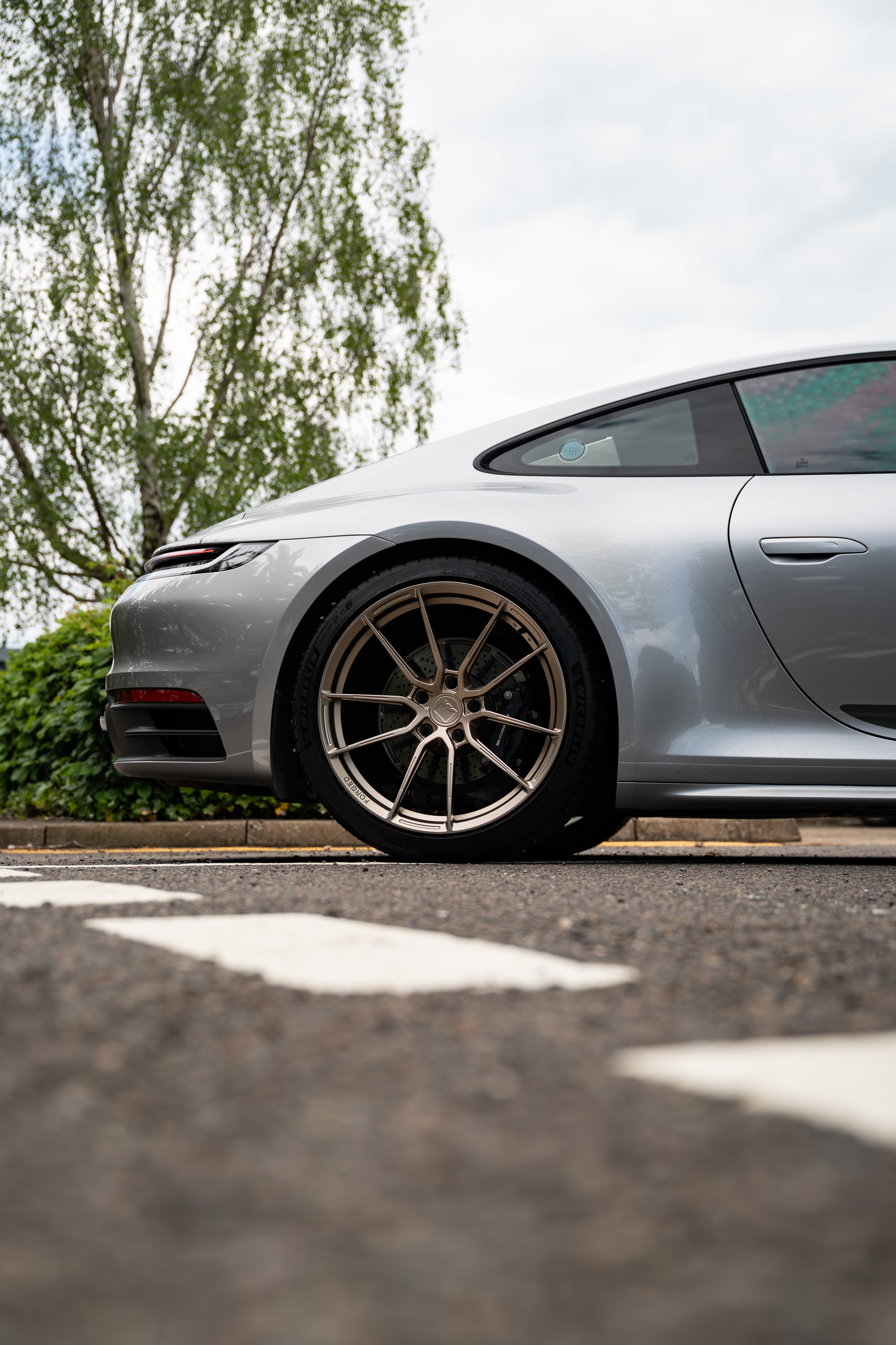Porsche 992 Carrera And S M-W4 20/21" Neodyme Gold Forged Wheels