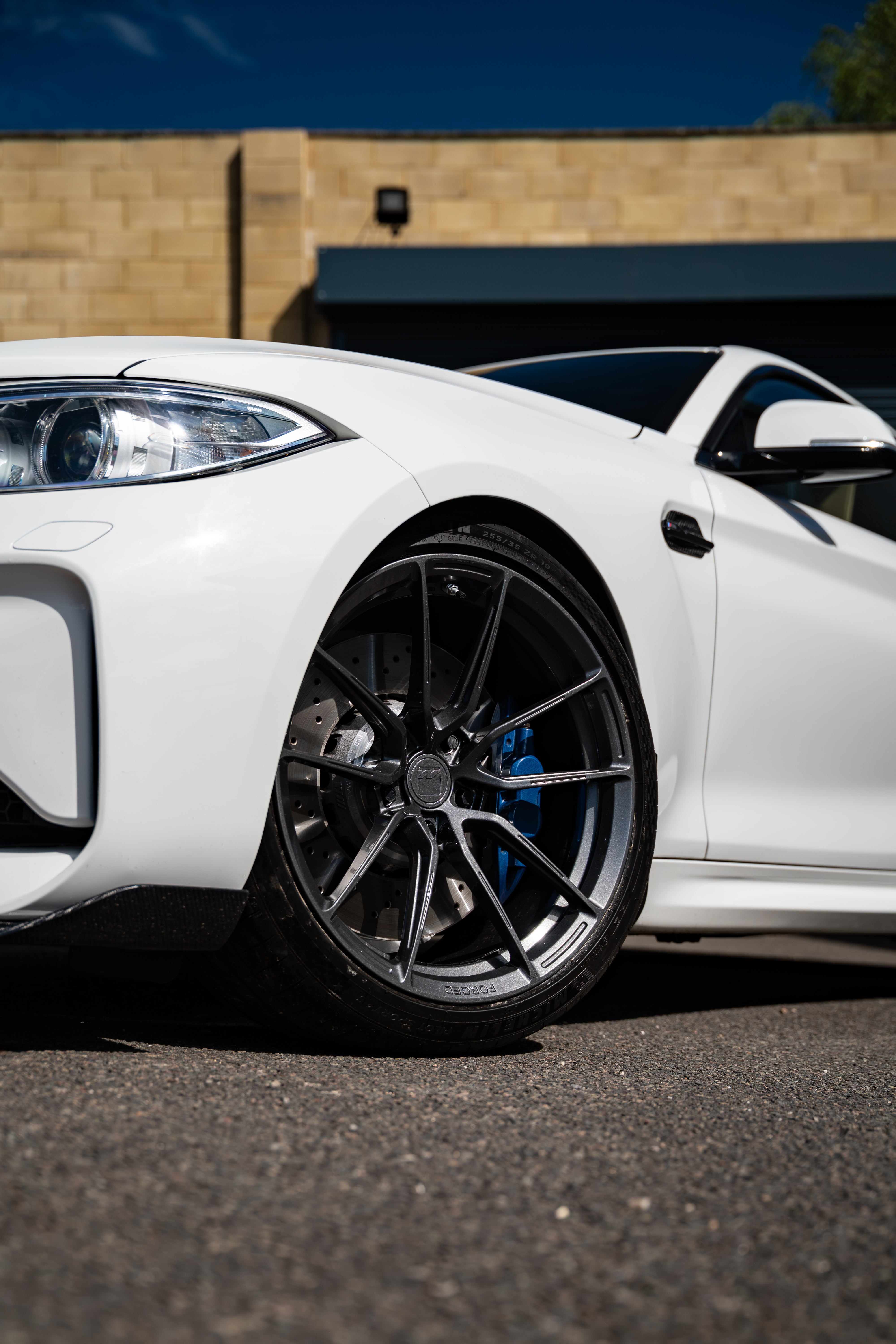M2 F87 M-W4 19" Carbon Grey Forged Wheels
