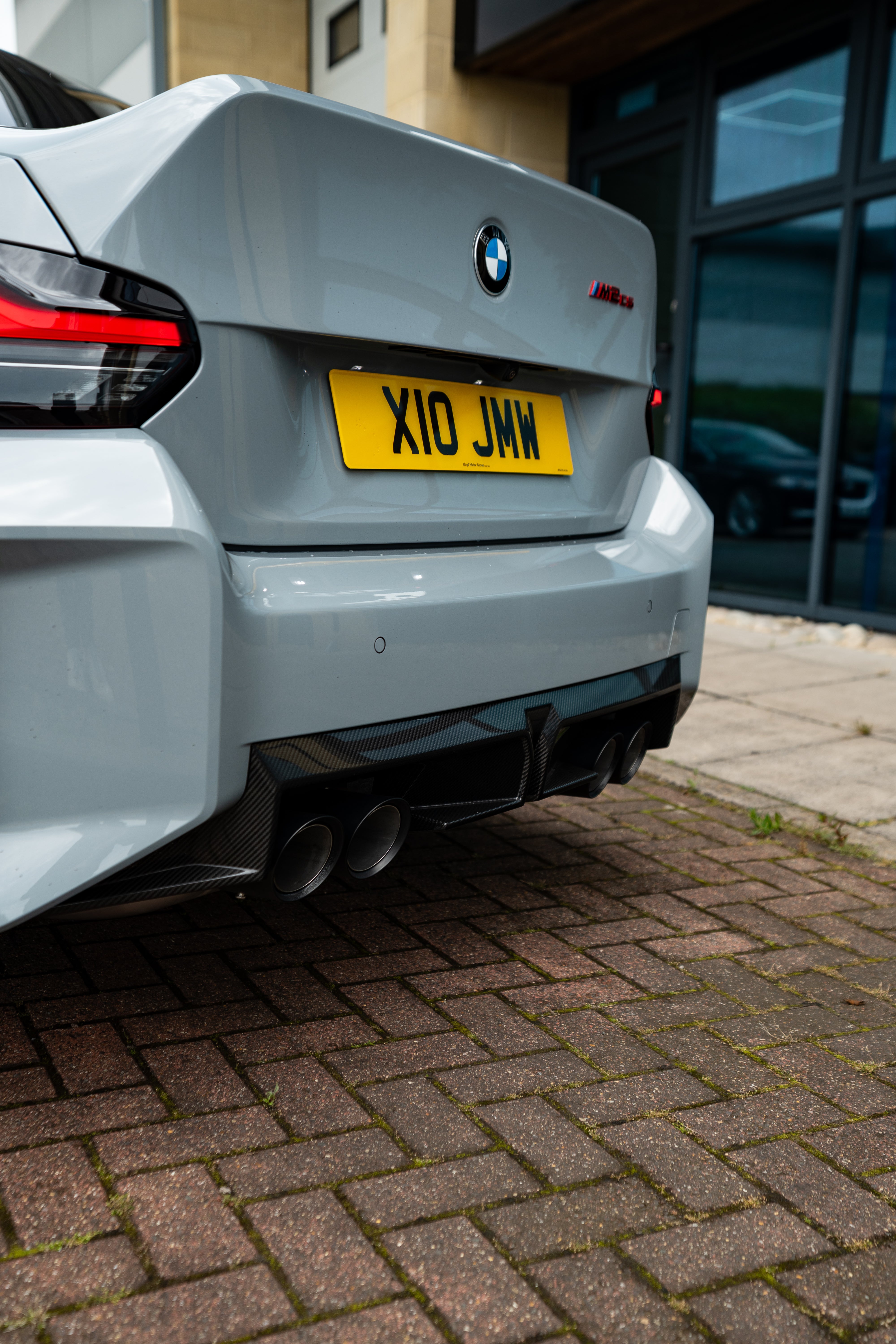 BMW G87 M2 CS Genuine Carbon Rear Diffuser