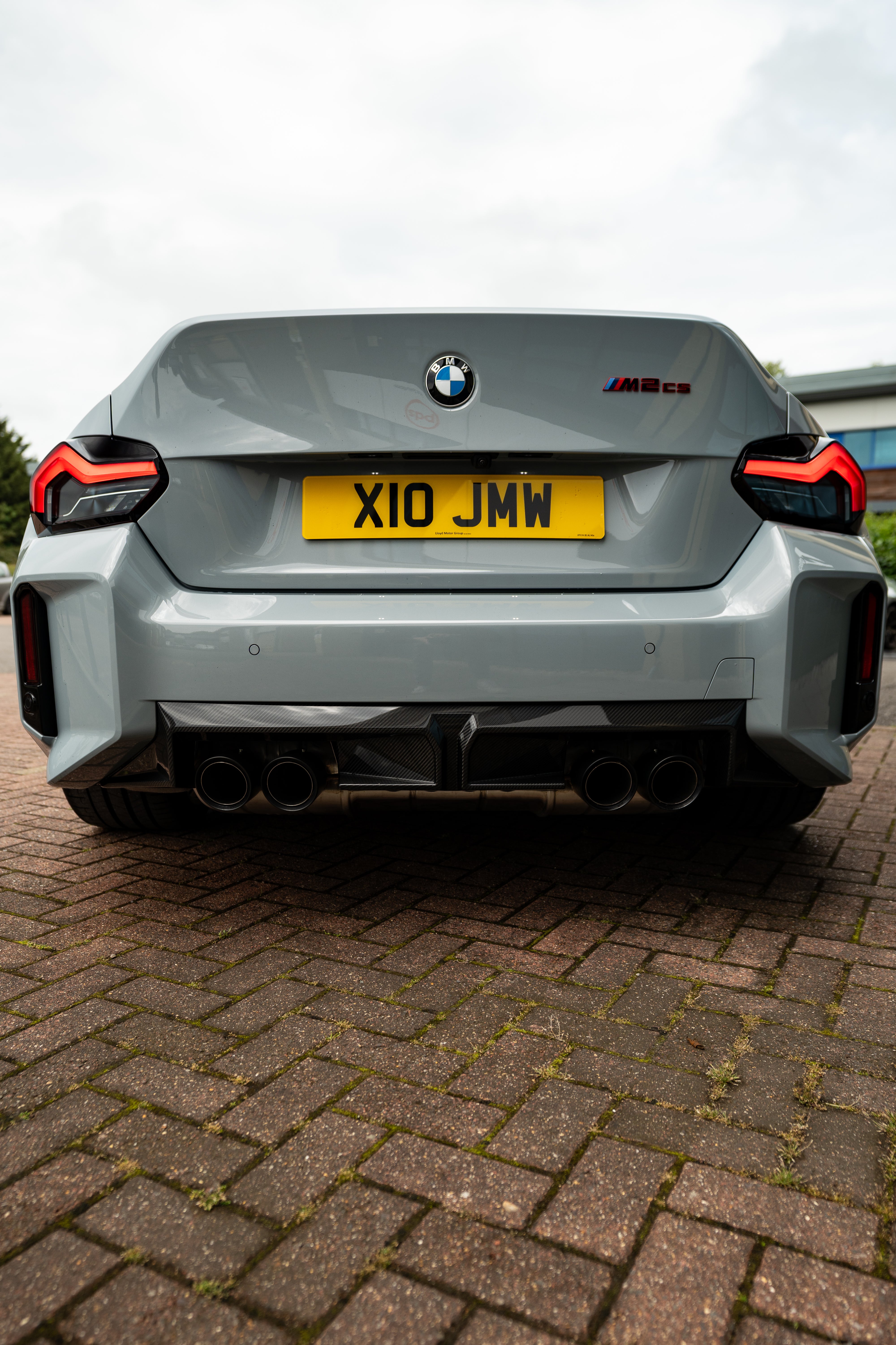 BMW G87 M2 CS Genuine Carbon Rear Diffuser