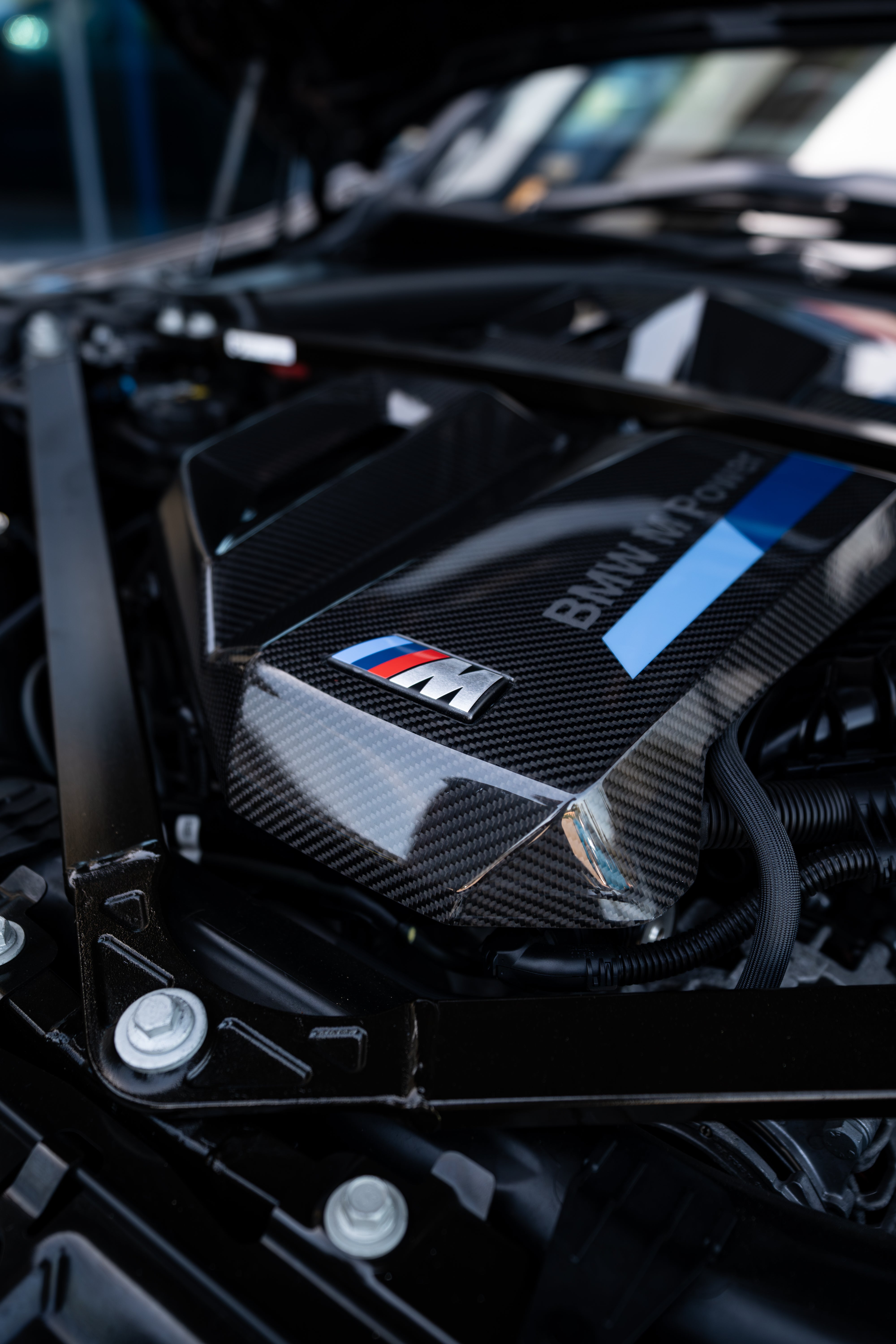 BMW G8X Genuine M Performance Carbon Fibre Engine Cover