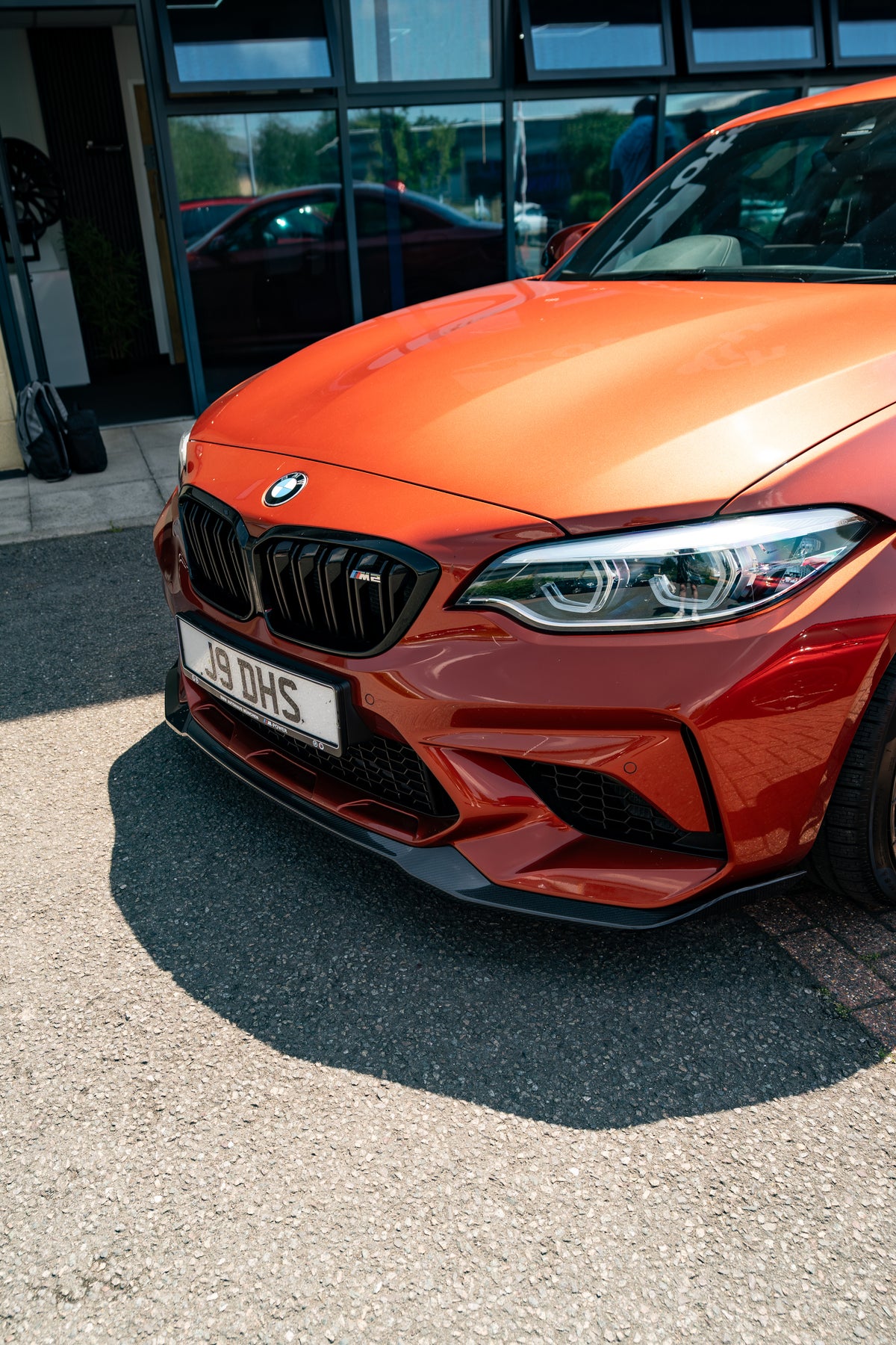 BMW M2C F87 CARBON FIBRE SPLITTER - V4