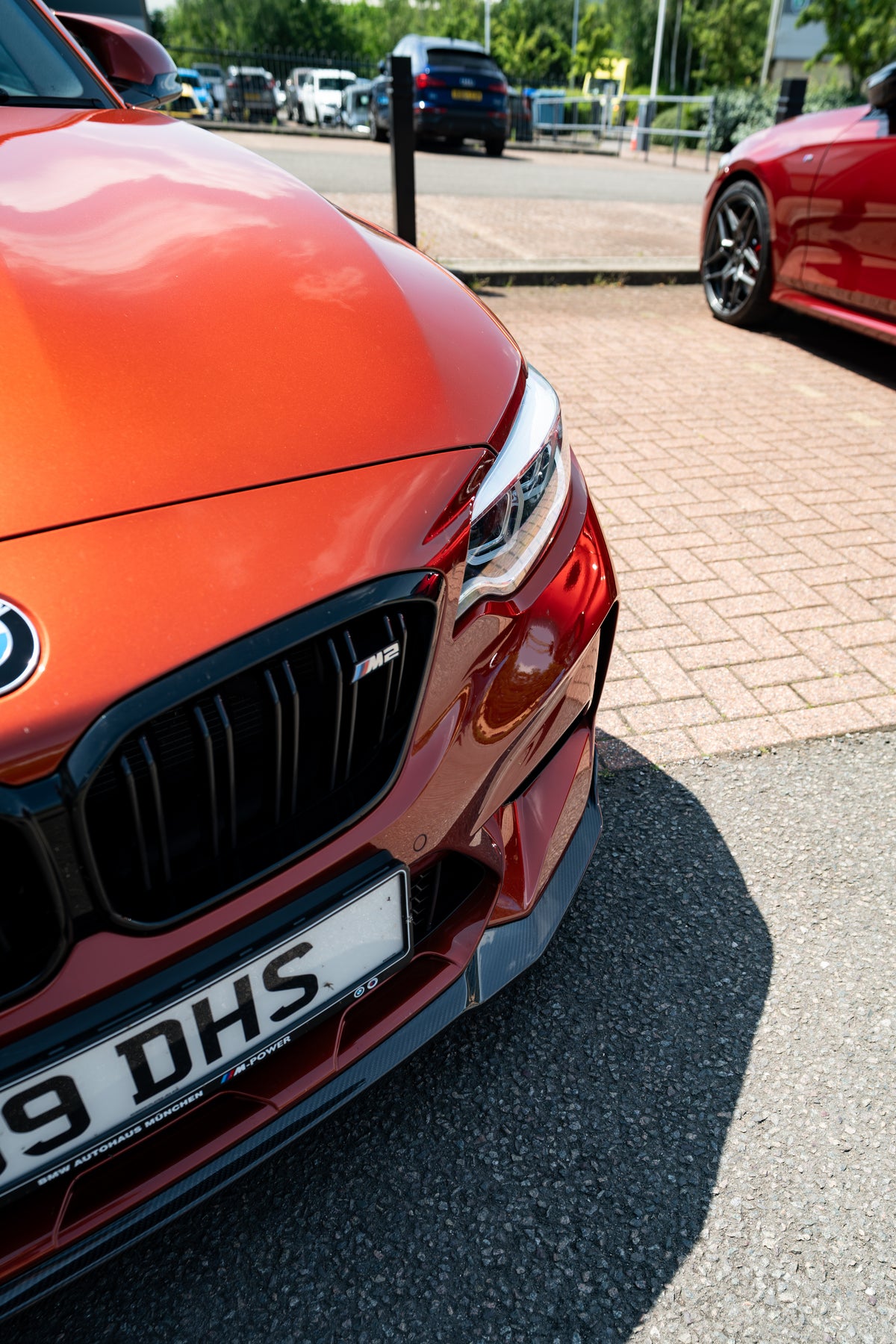 BMW M2C F87 CARBON FIBRE SPLITTER - V4