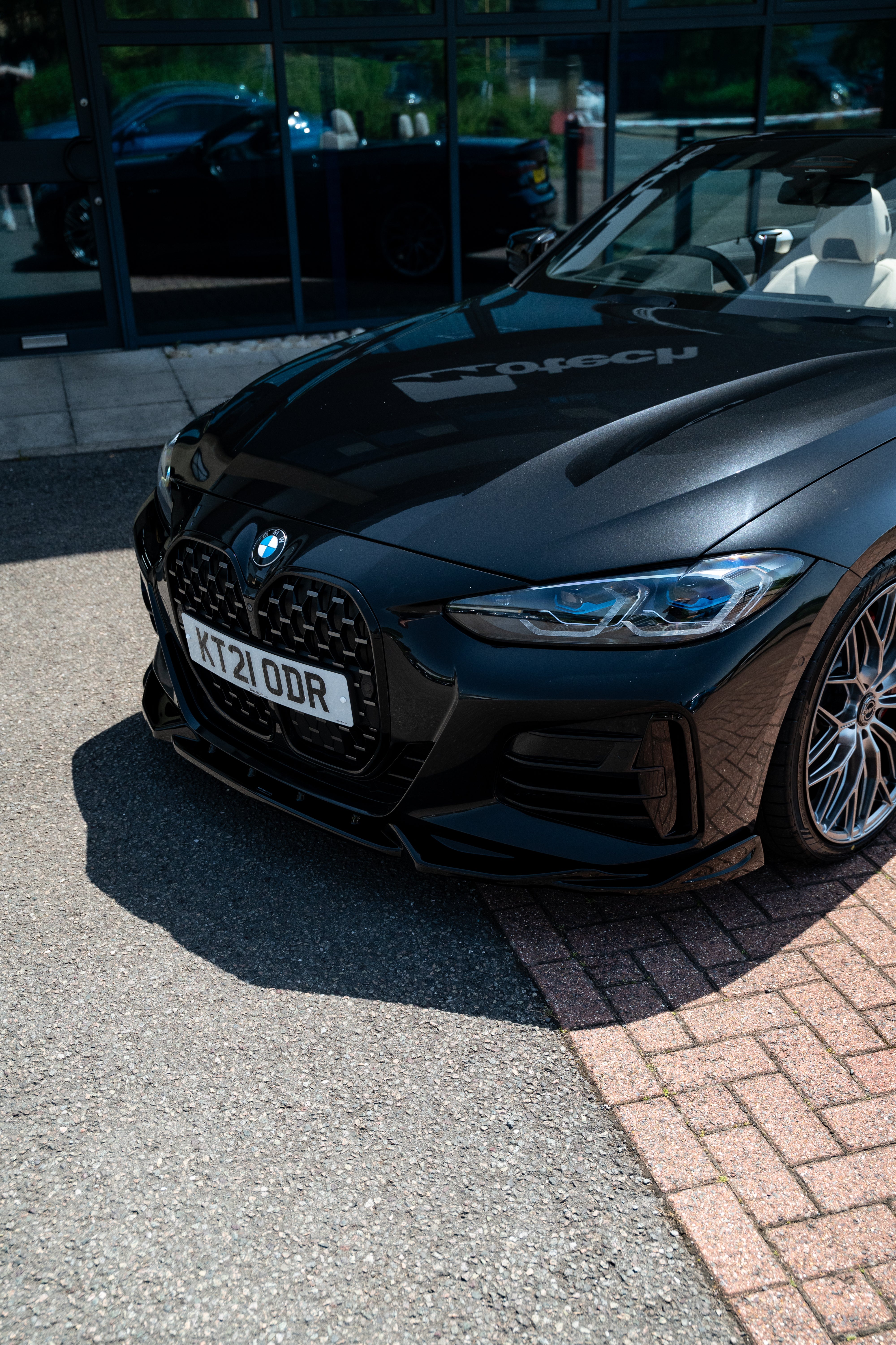 BMW G22 4 Series M Sport Maxton Design Front Splitter