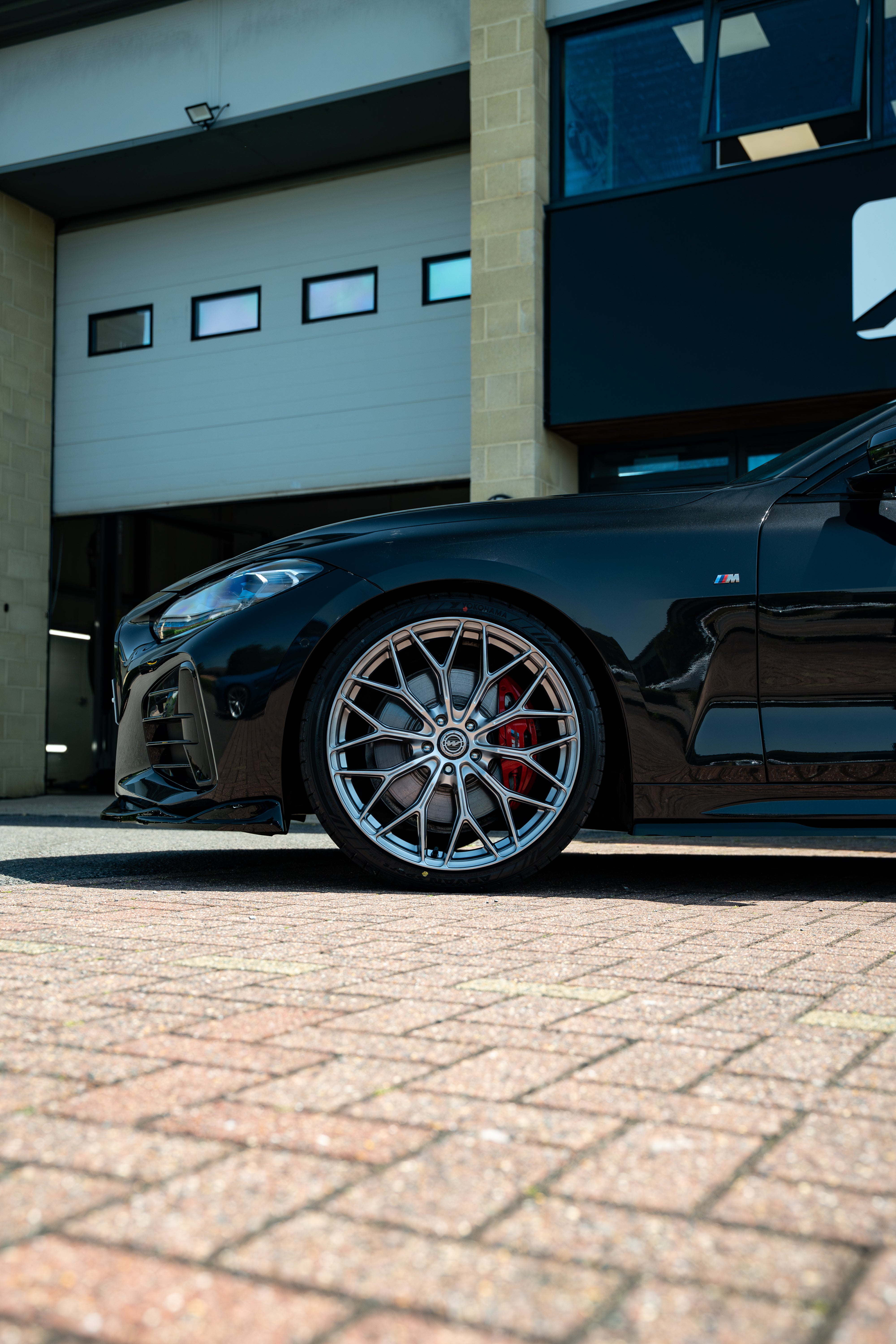 BMW 4 Series G22 G23 G26 M-WX 20" Polished Titanium Motech Wheel