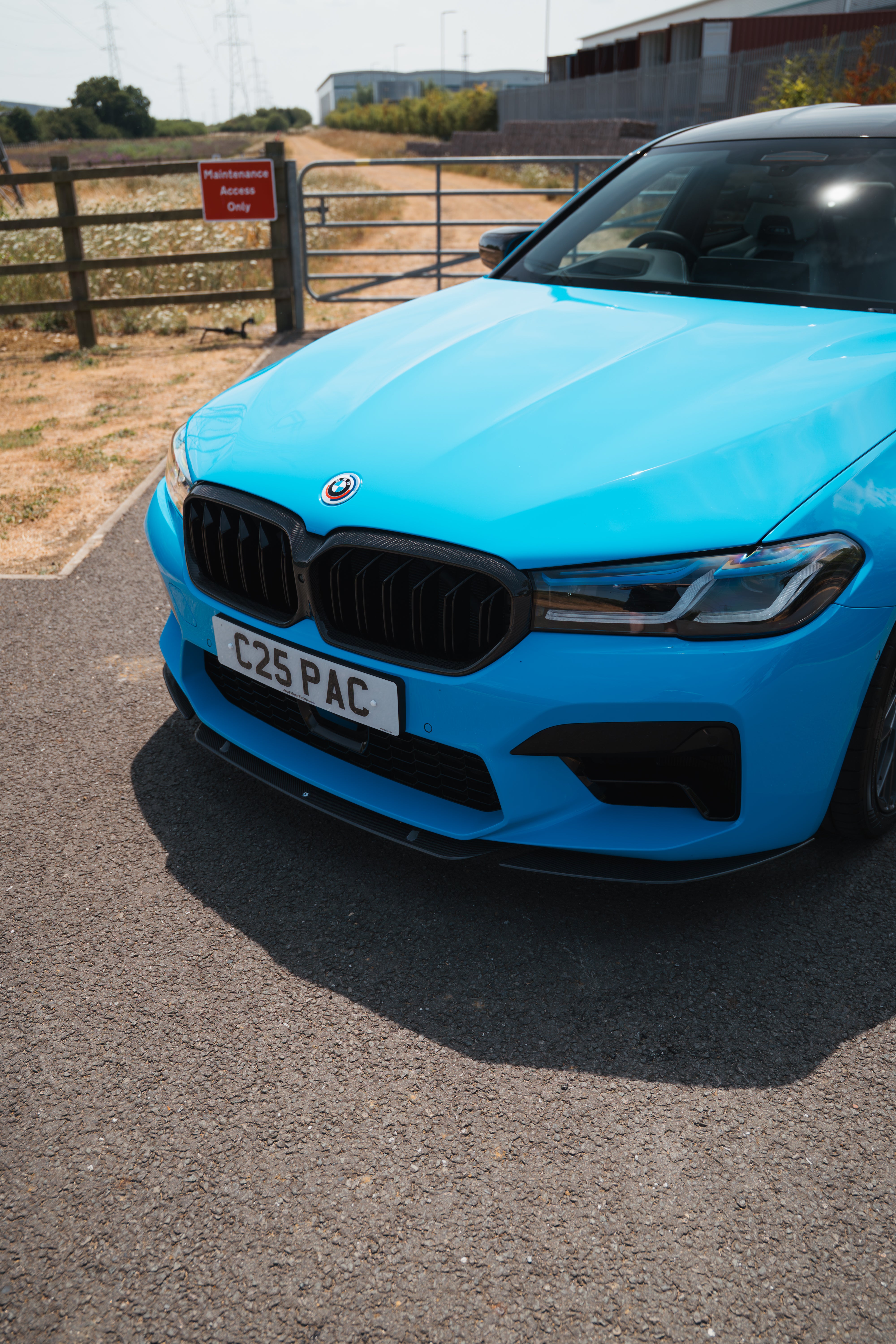 BMW F90 M5 Sterckenn Carbon Fibre Front Splitter