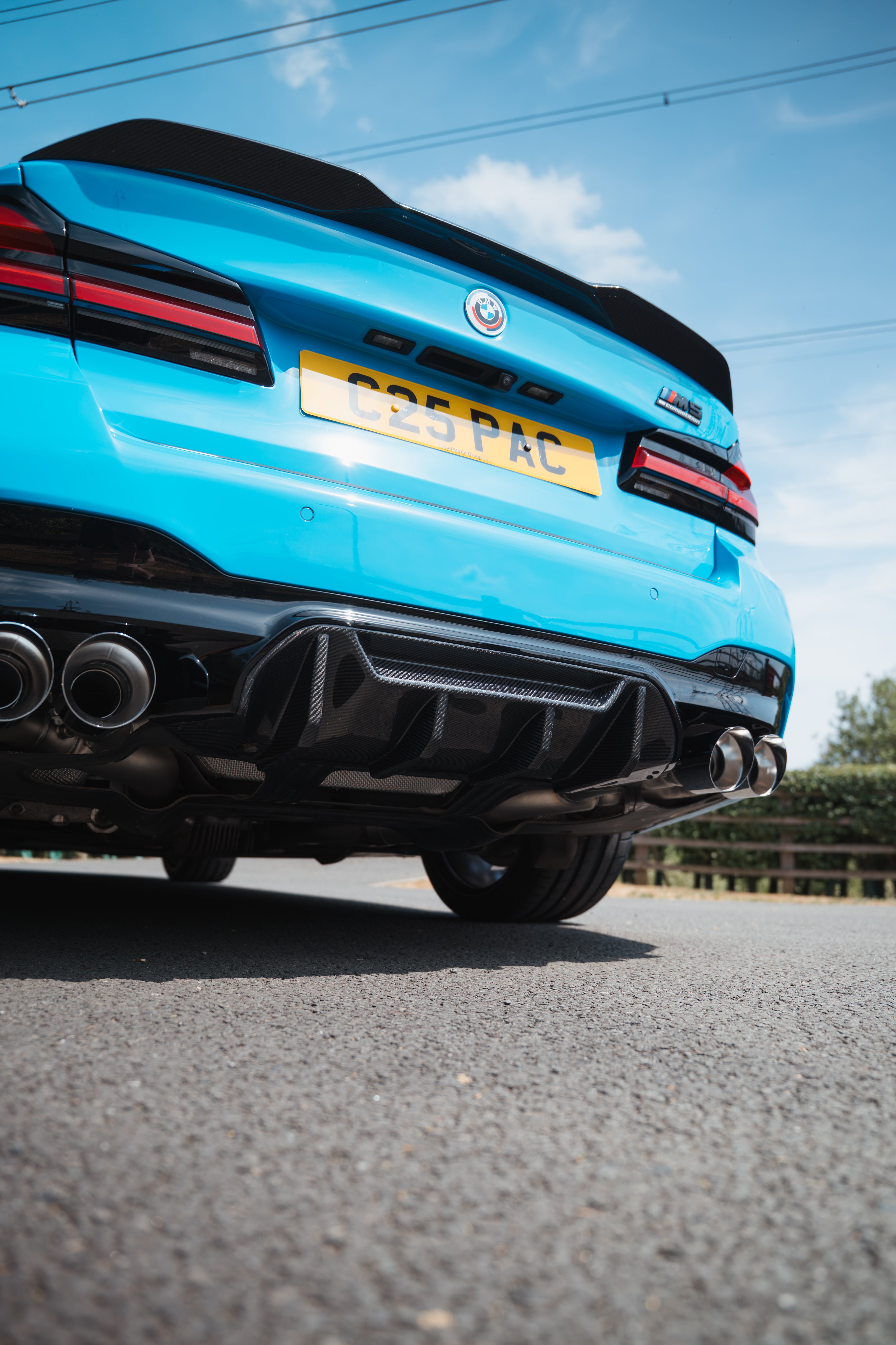 BMW F90 M5 Carbon Diffuser