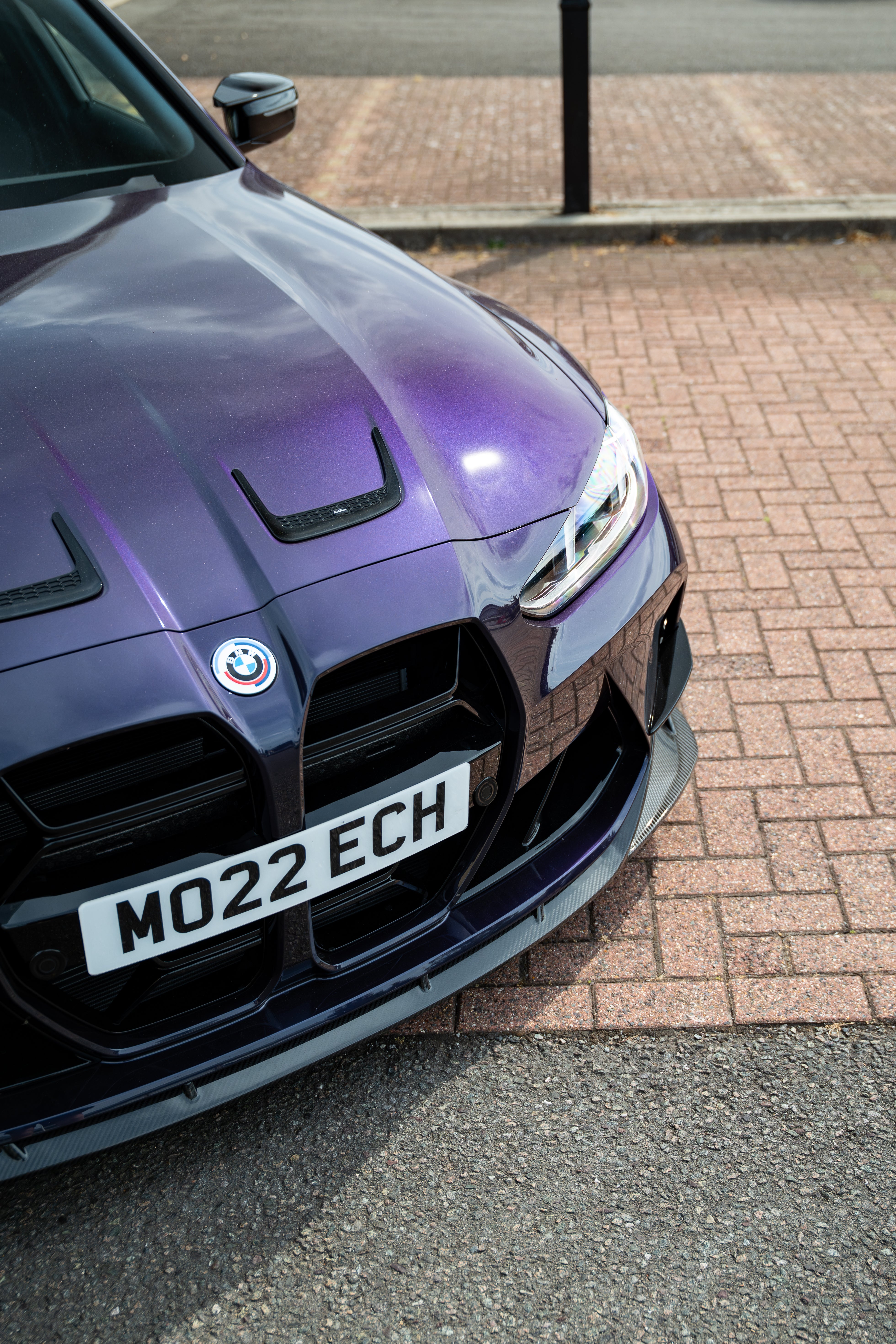 BMW M3/M4 G80/G81/G82/G83 CARBON FIBRE SPLITTER - V2 - CT DESIGN