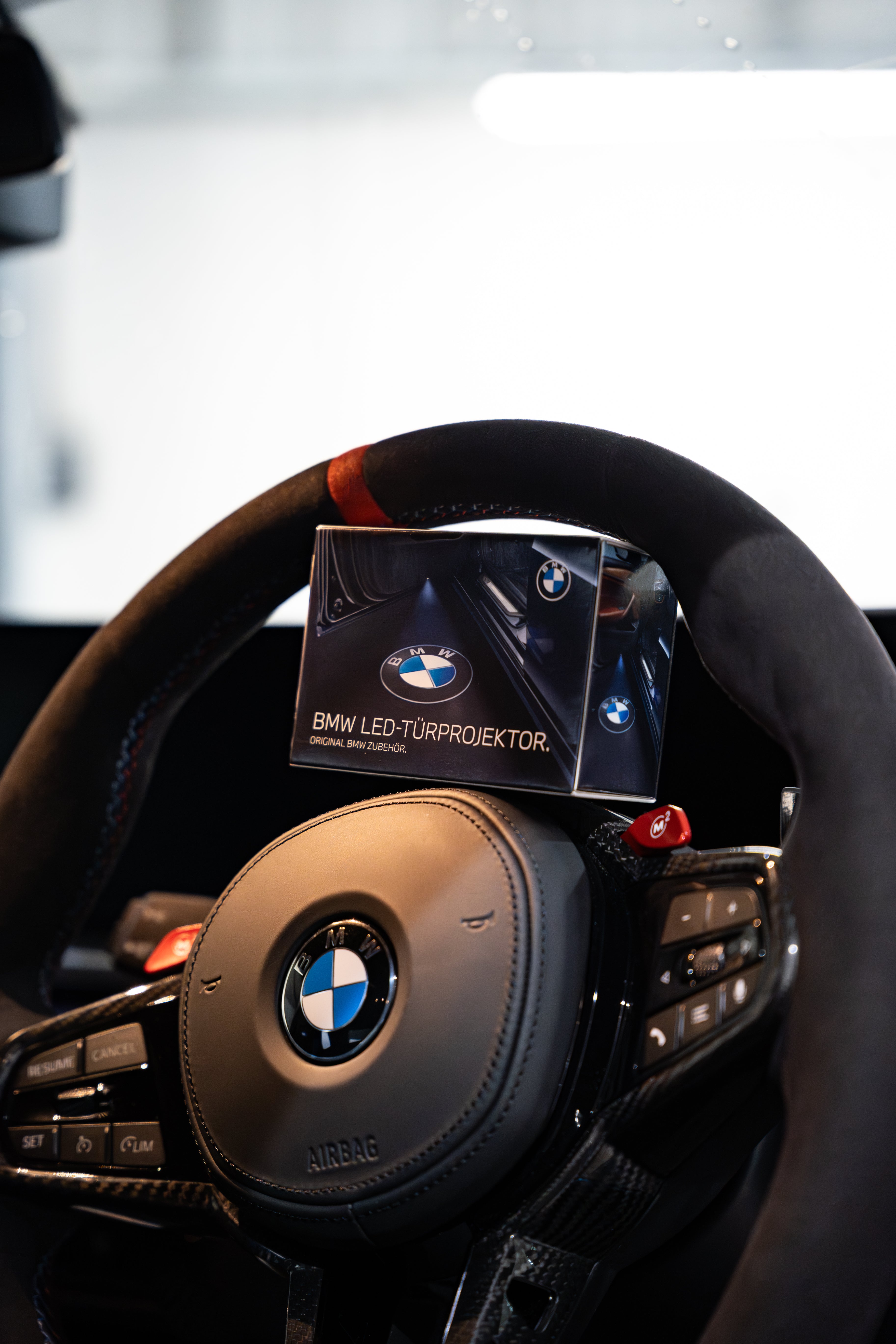 BMW Genuine M Performance Badge Projector & Slides