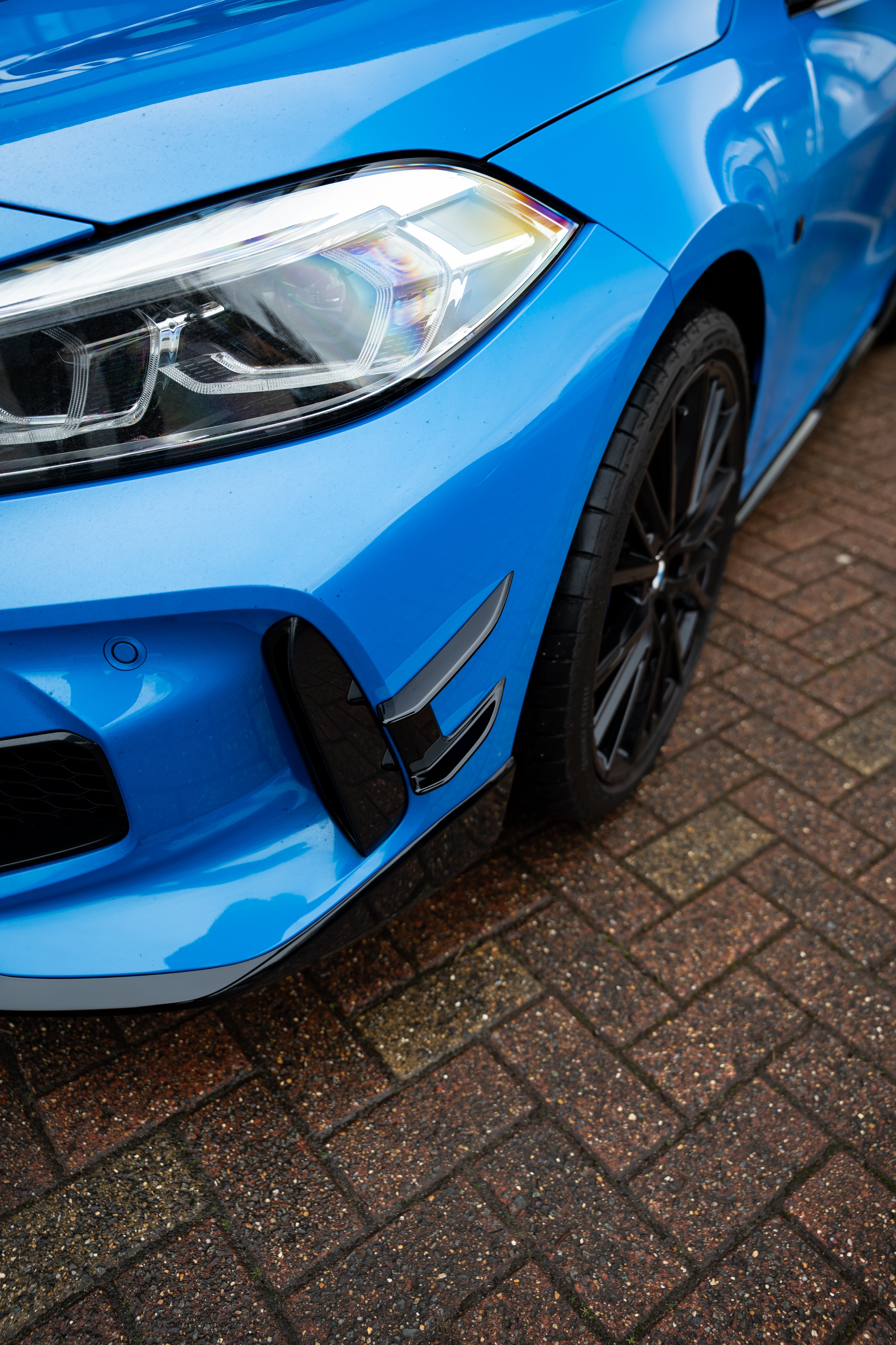 BMW F40 M135i xDrive M Performance Front Aero Flicks