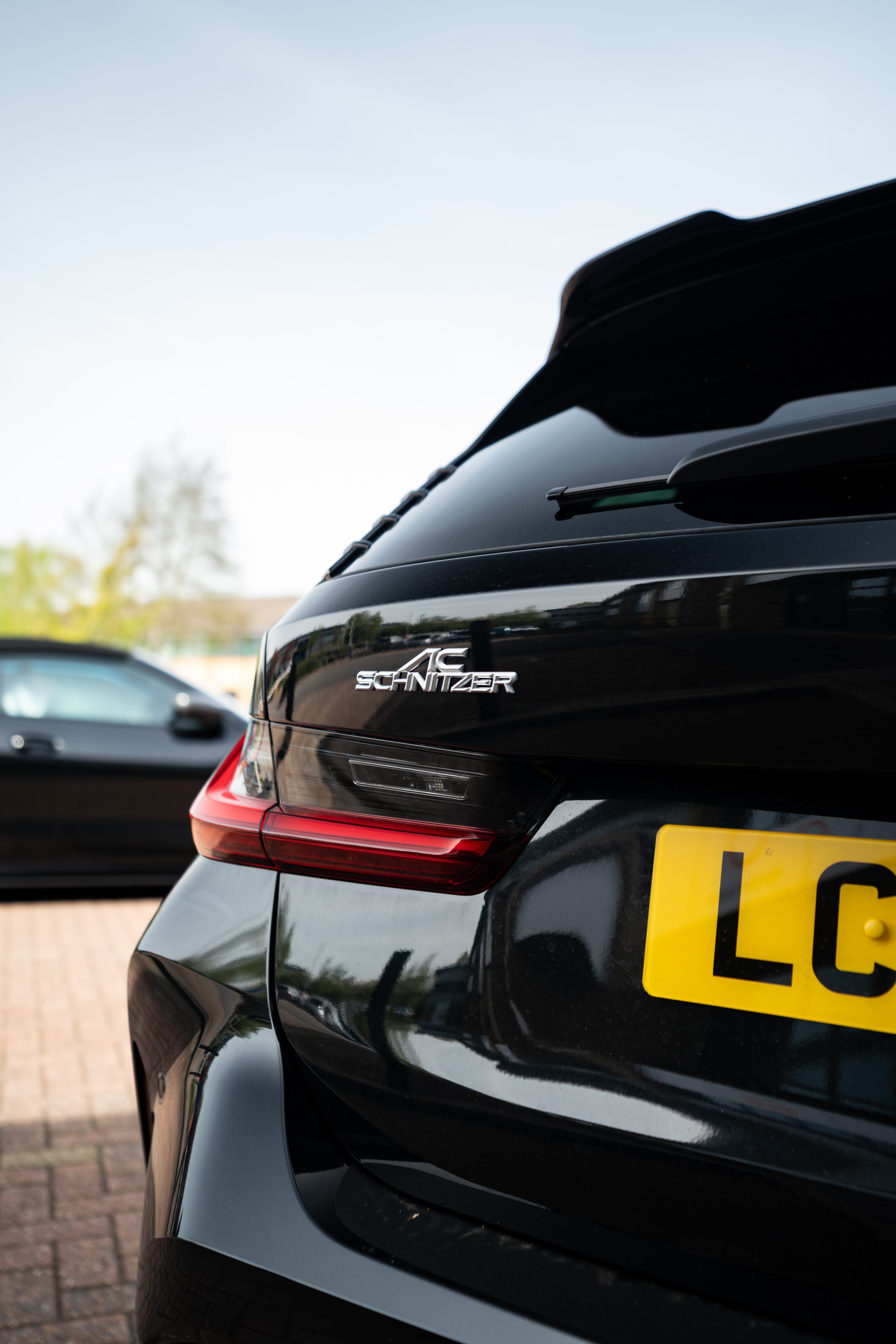 AC Schnitzer Silver Rear Badge