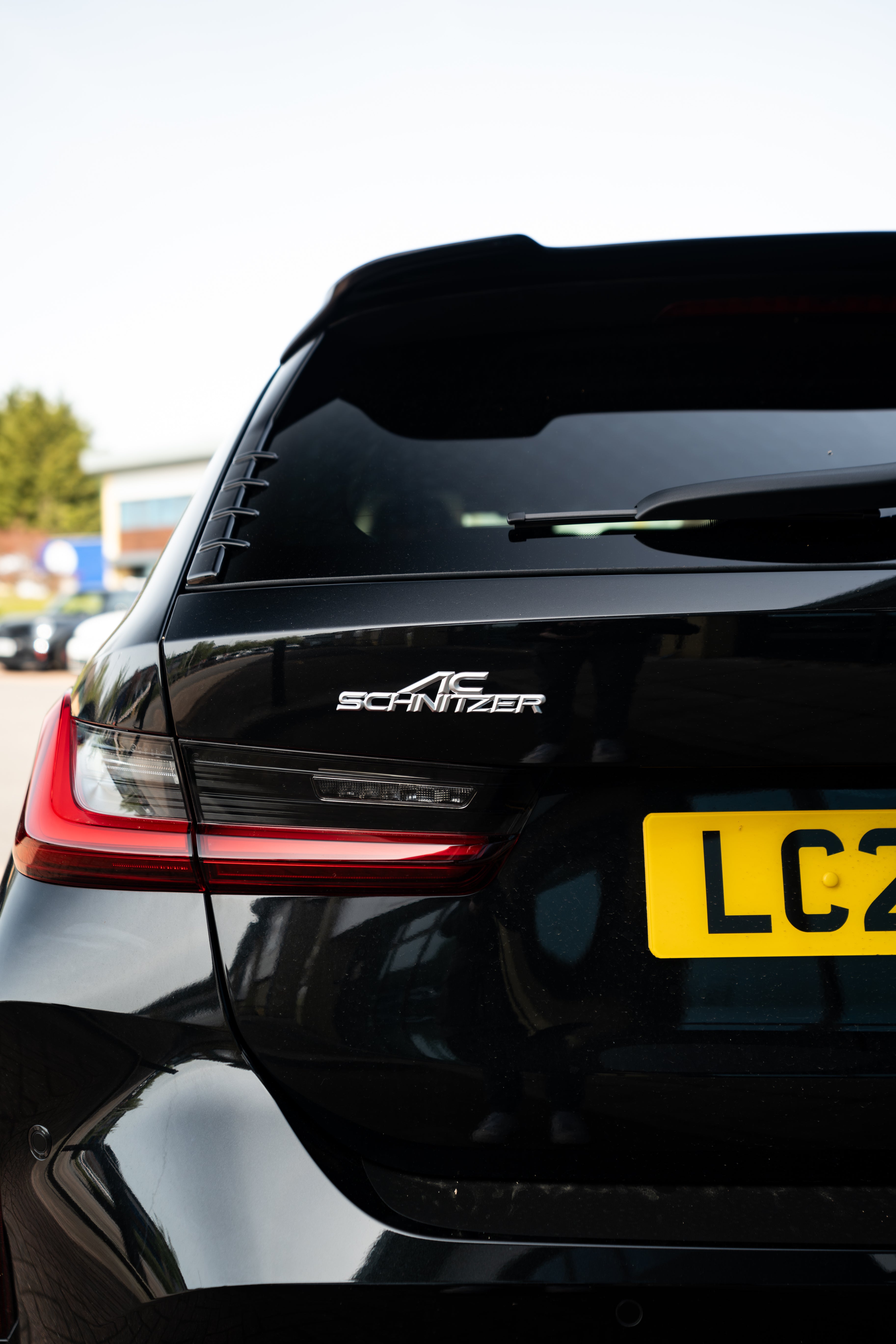AC Schnitzer Silver Rear Badge
