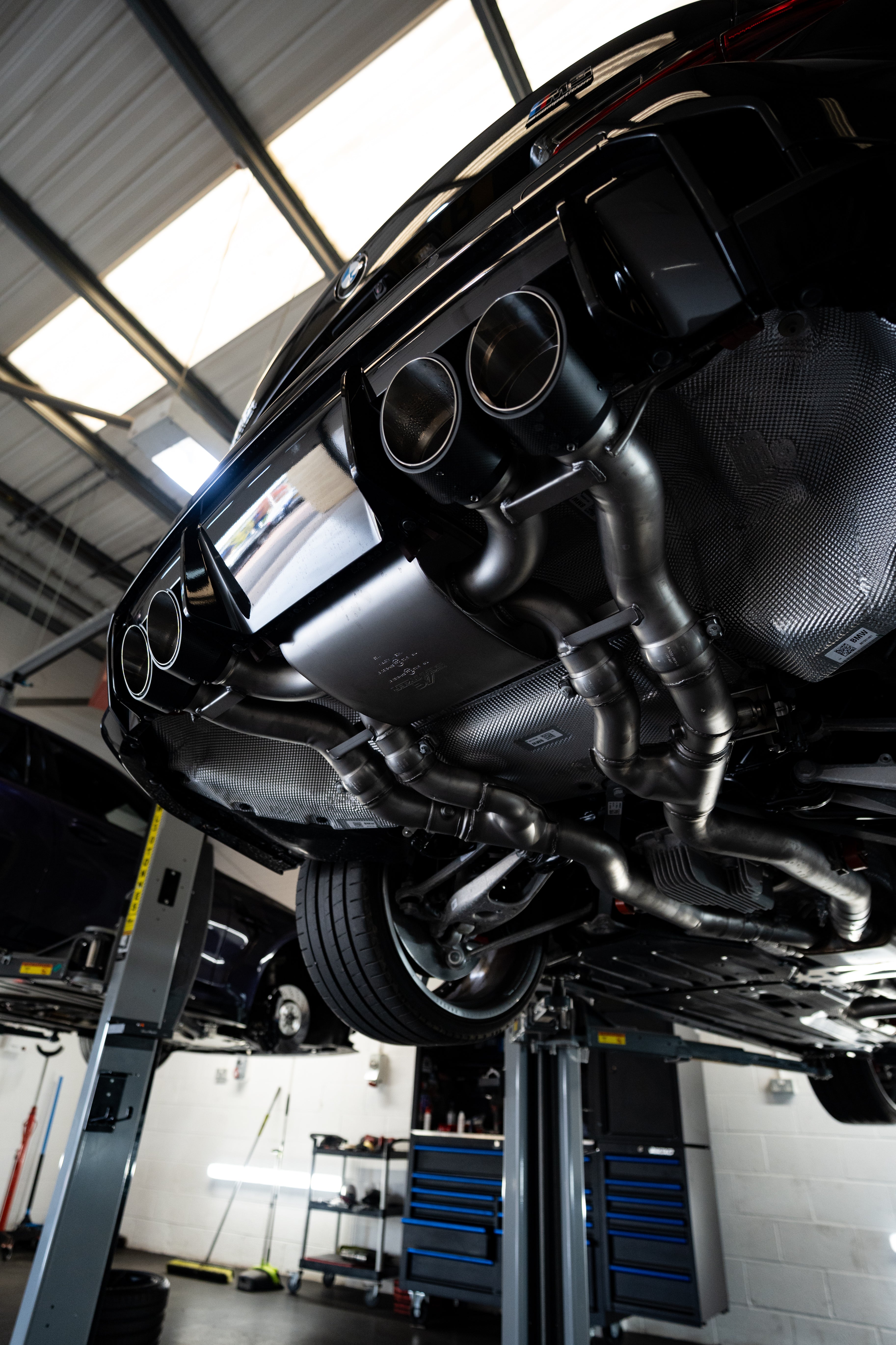 BMW M3 G80 G81 AC Schnitzer Exhaust Axle back