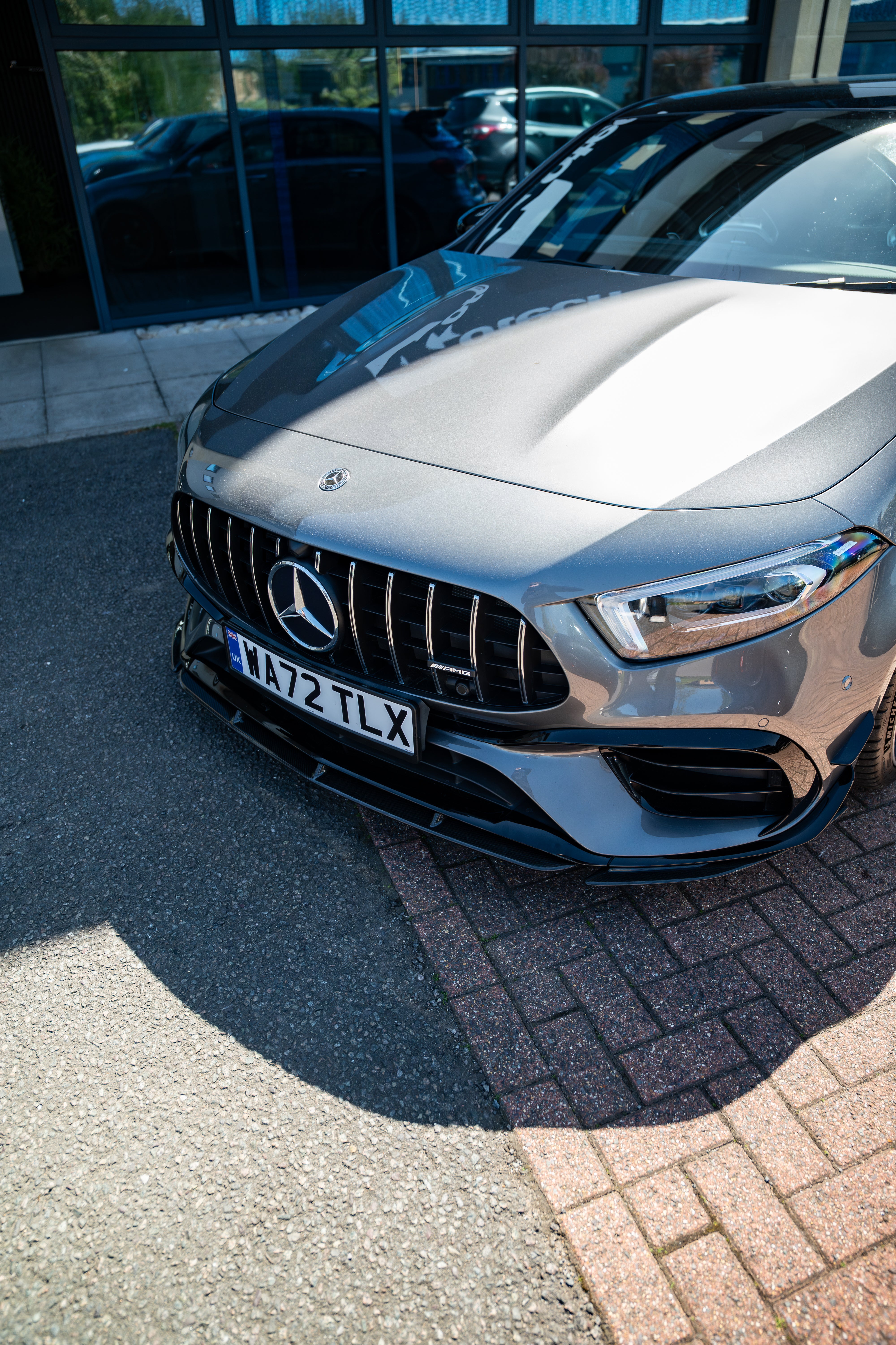 Mercedes A45 AMG W177 Sterckenn Carbon Fibre Front Splitter