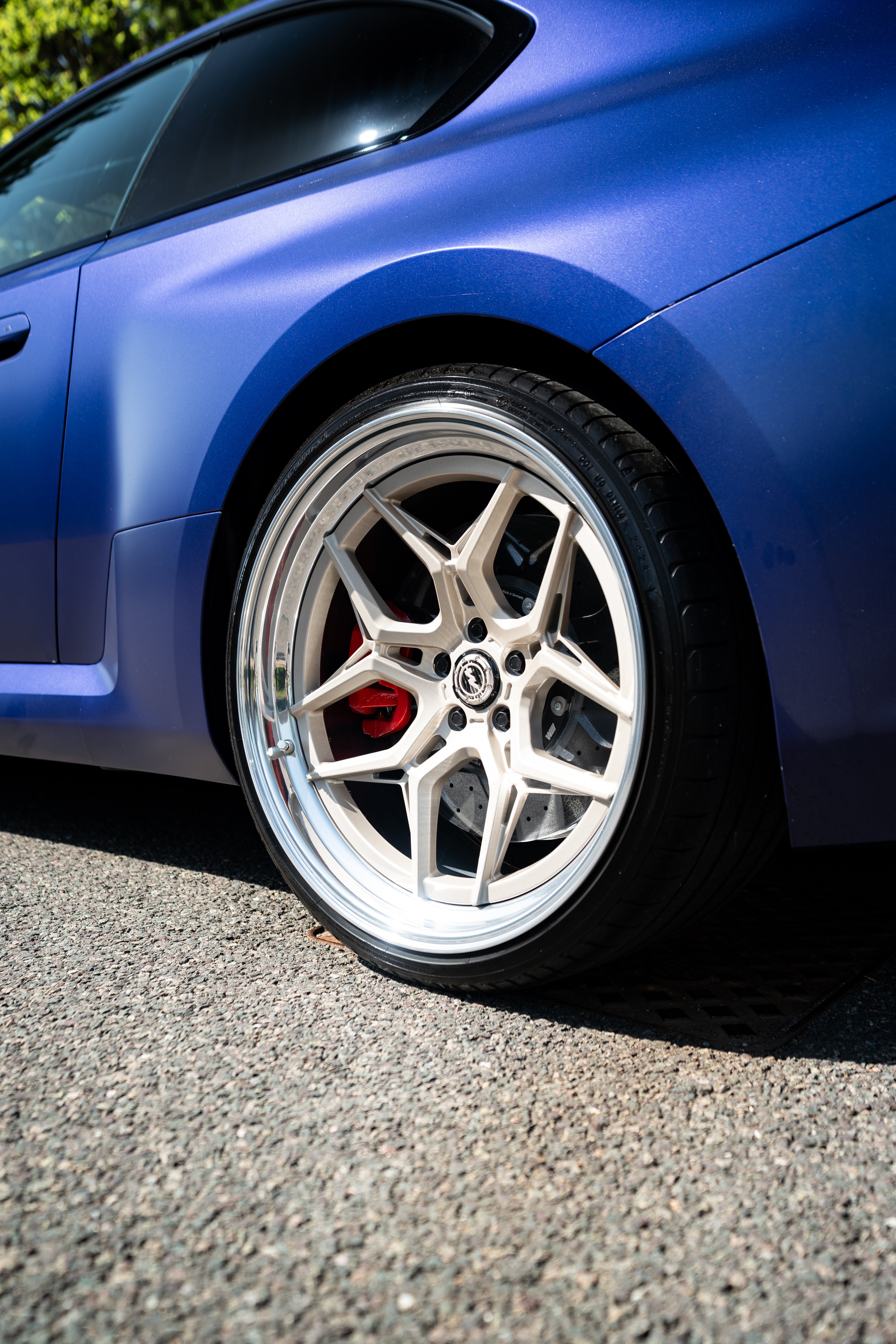 M2 G87 M-W1.2 Two-Piece Split Rim 20/21" White Gold Wheels